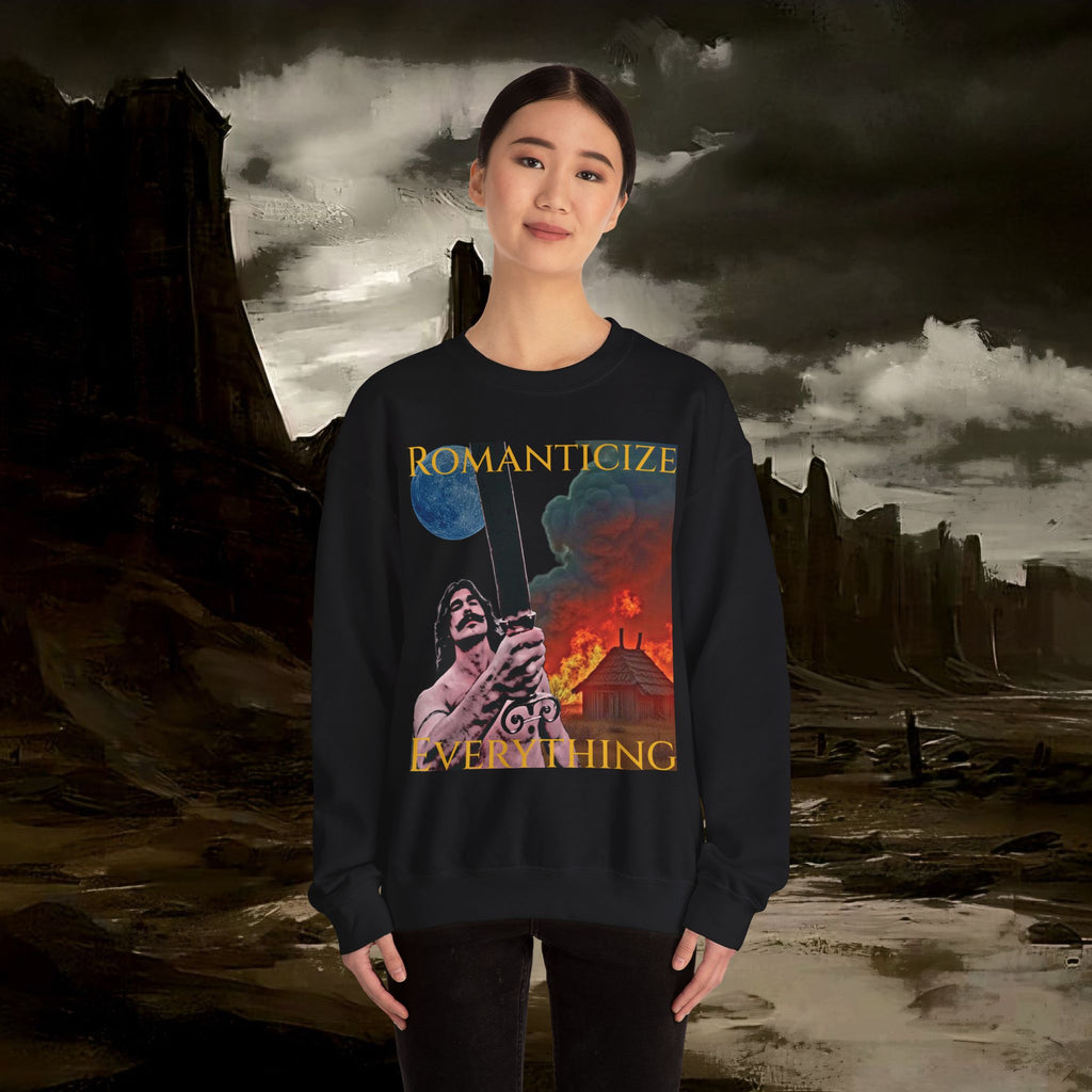 The Barbarian's Mirror, Unisex Crewneck Graphic Sweatshirt