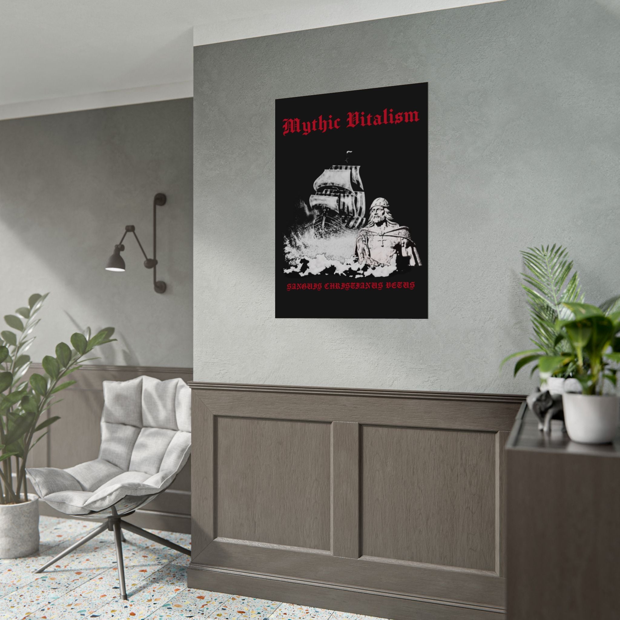 Mythical Vitalism, Sanguis Christianus Vetus Adventure and Exploration Inspired Rolled Posters