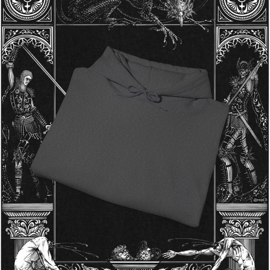 The Last Temptation Medieval Fantasy Graphic Hoodie