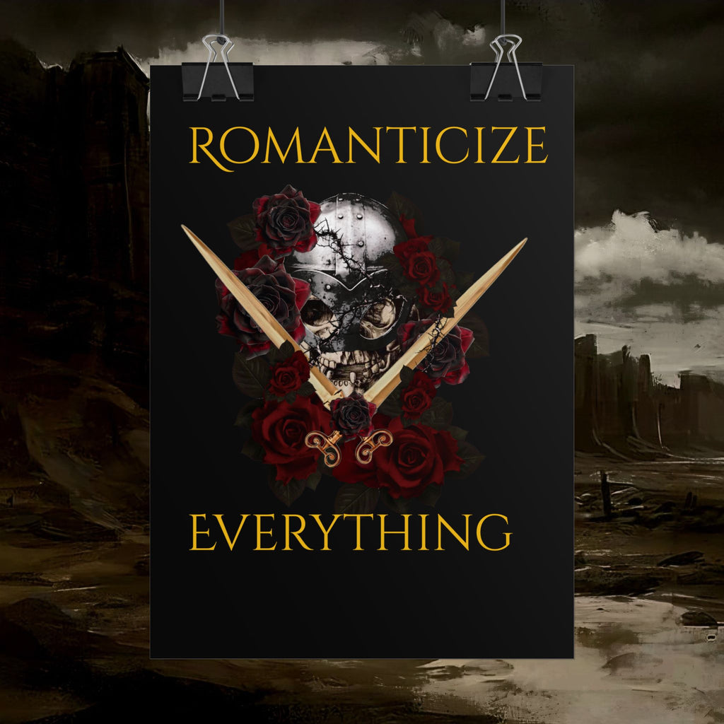 The Barbarian's Fate Early Medieval Fantasy Saxon themed Rolled Posters