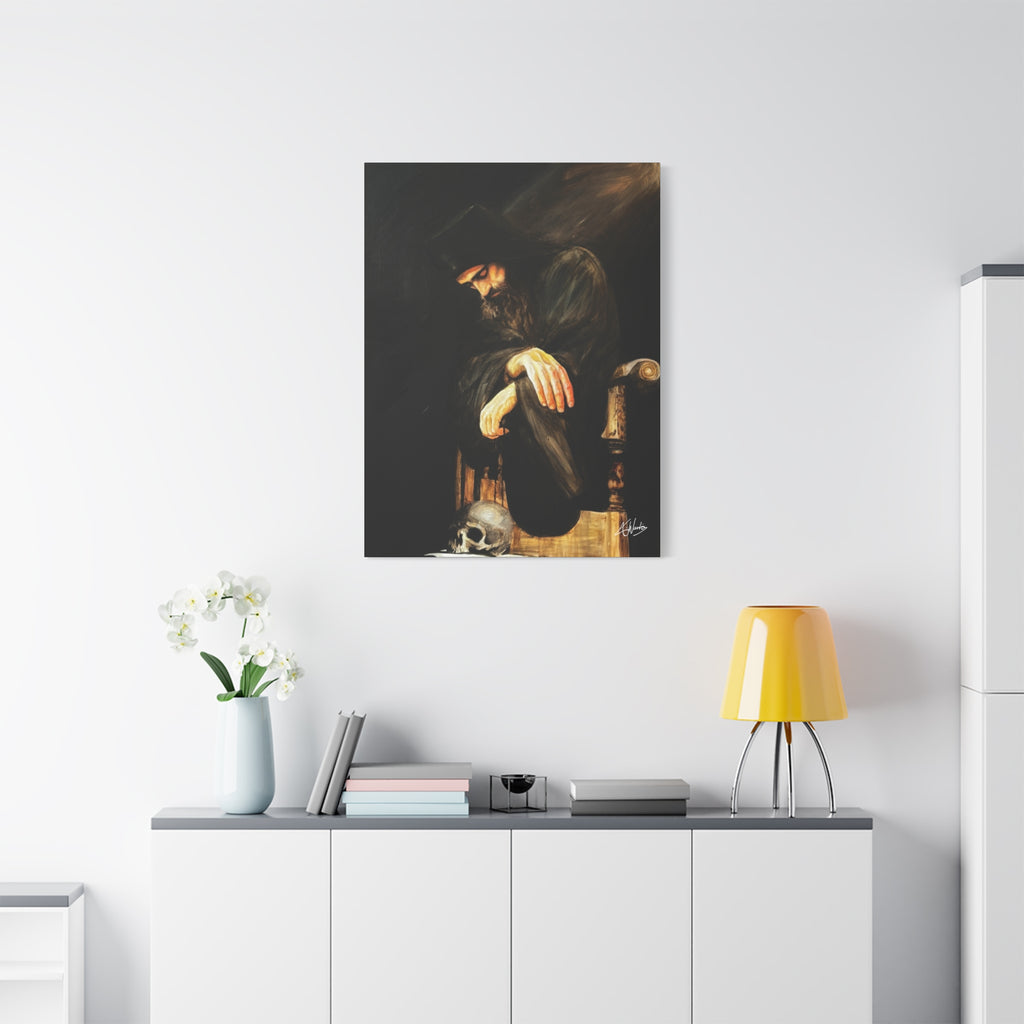 Man's Memento Medieval Fantasy Canvas
