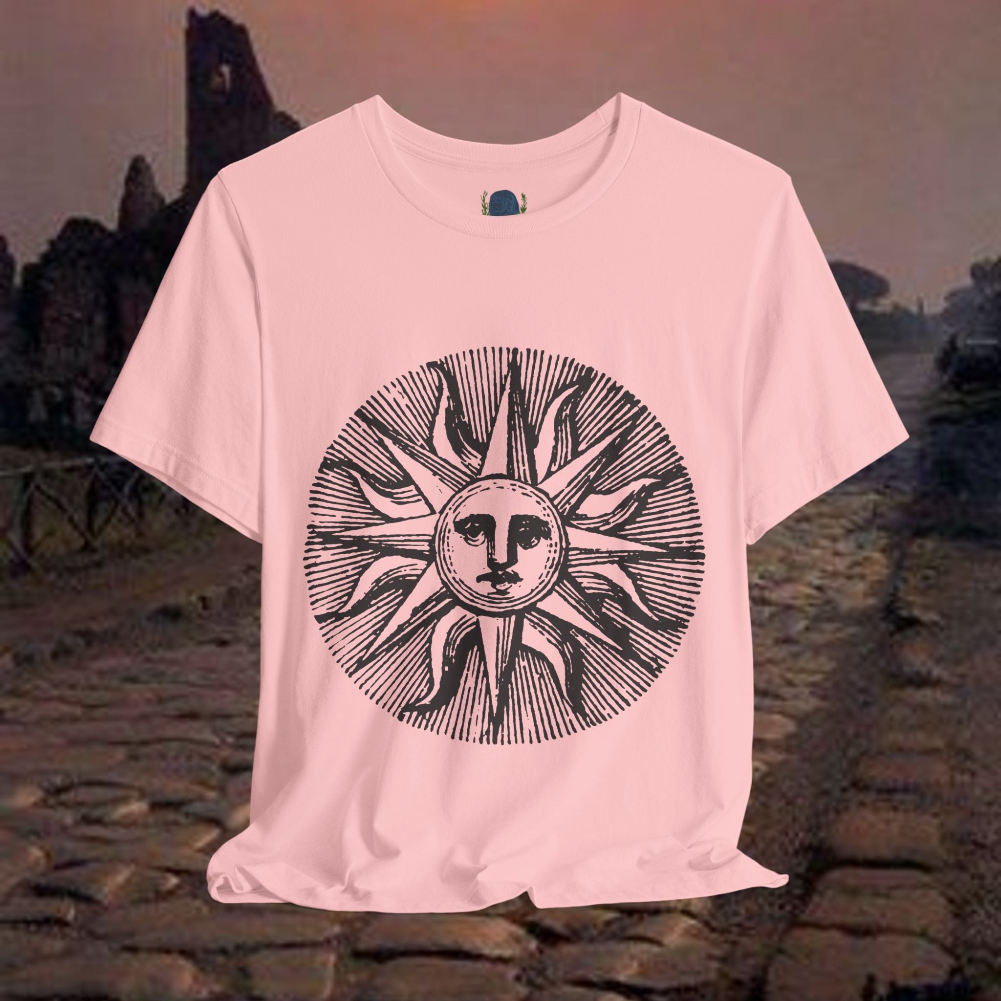Summer Sun Mediterranean Graphic T-Shirt