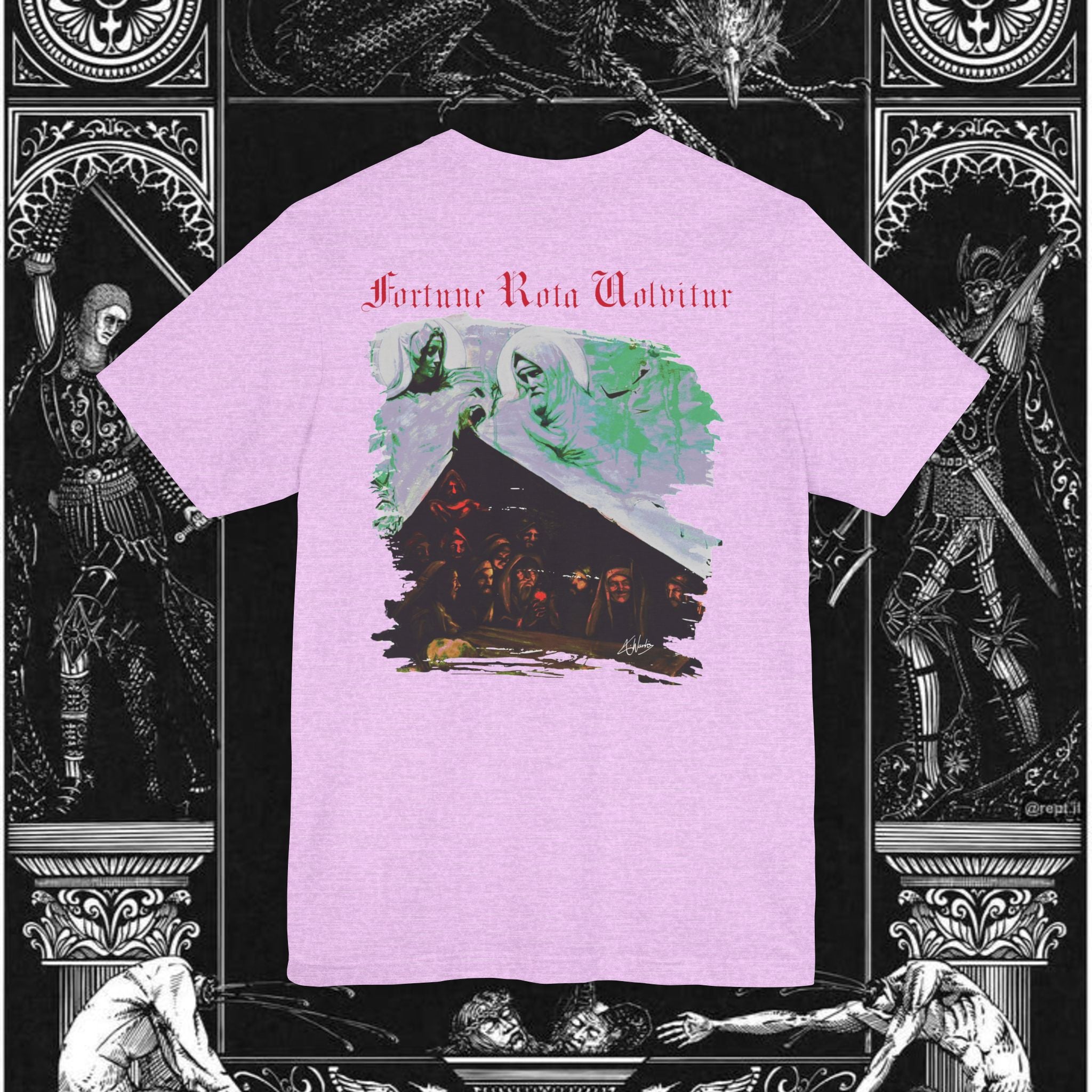 Divine Justice Medieval Fantasy Graphic T-Shirt