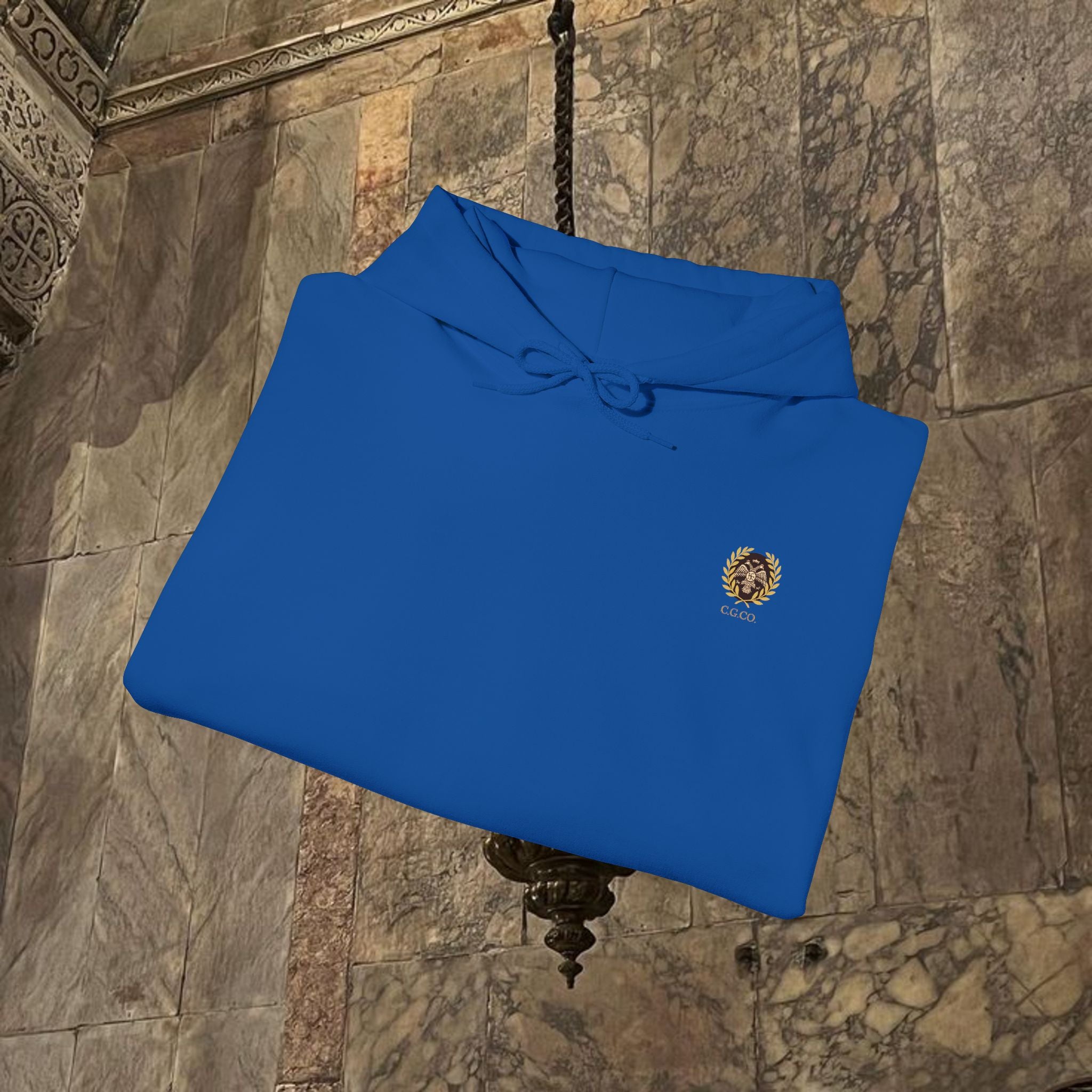 The Kings Fate Byzantine Inspired Graphic Hoodie Back Version