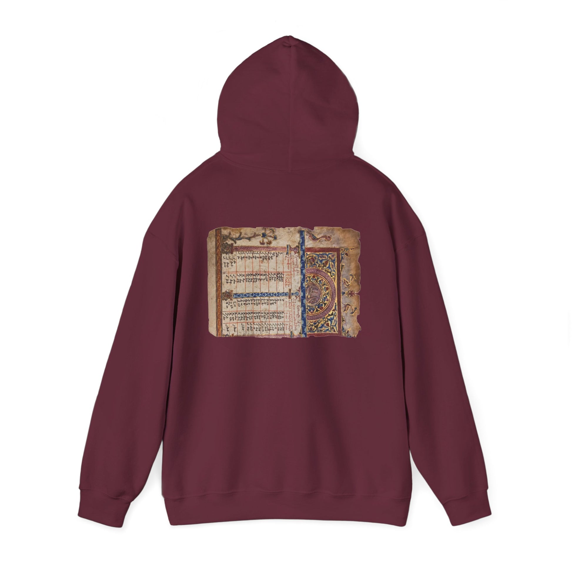 Manuscript of the Ancients Graphic Artistic Hoodie