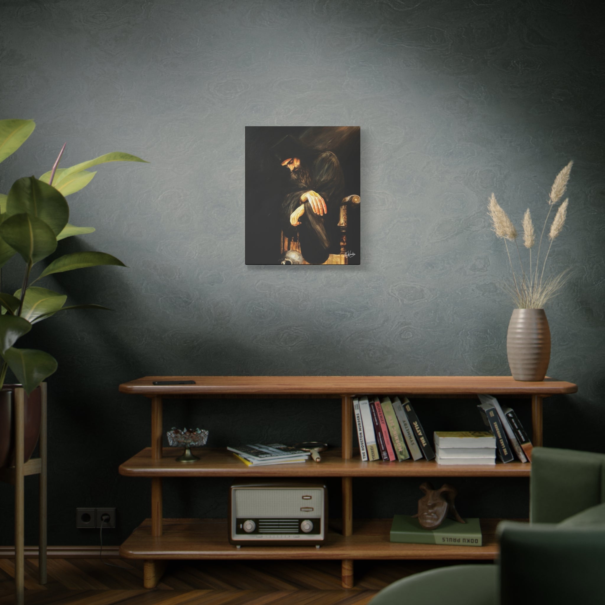 Man's Memento Medieval Fantasy Canvas