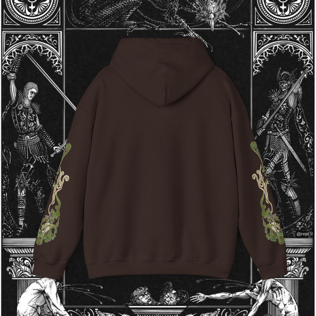 The Last Temptation Medieval Fantasy Graphic Hoodie