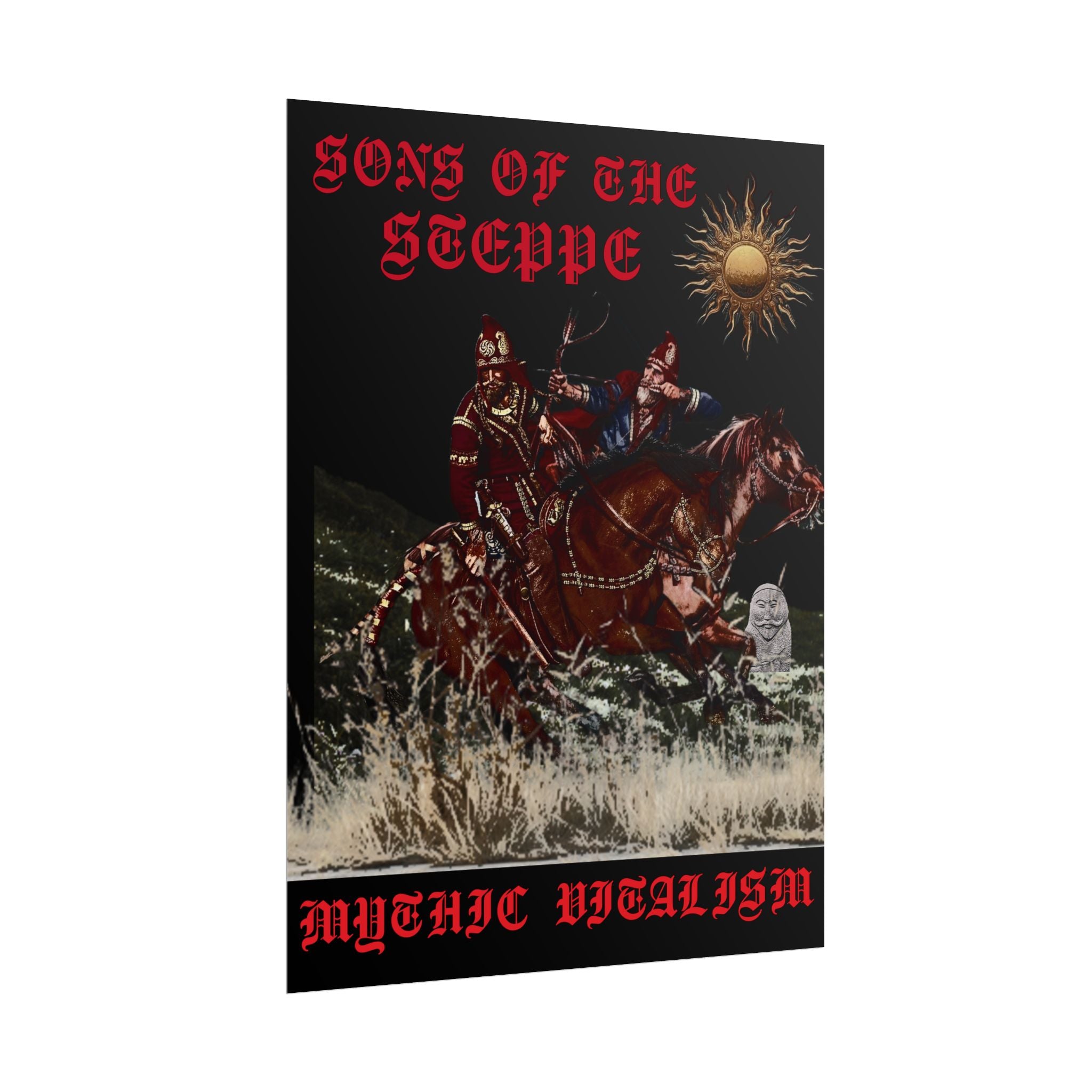 Sons of the Steppe Early Medieval Ancient Rolled Posters