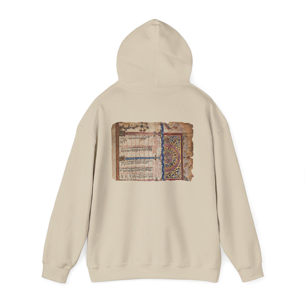 Manuscript of the Ancients Graphic Artistic Hoodie