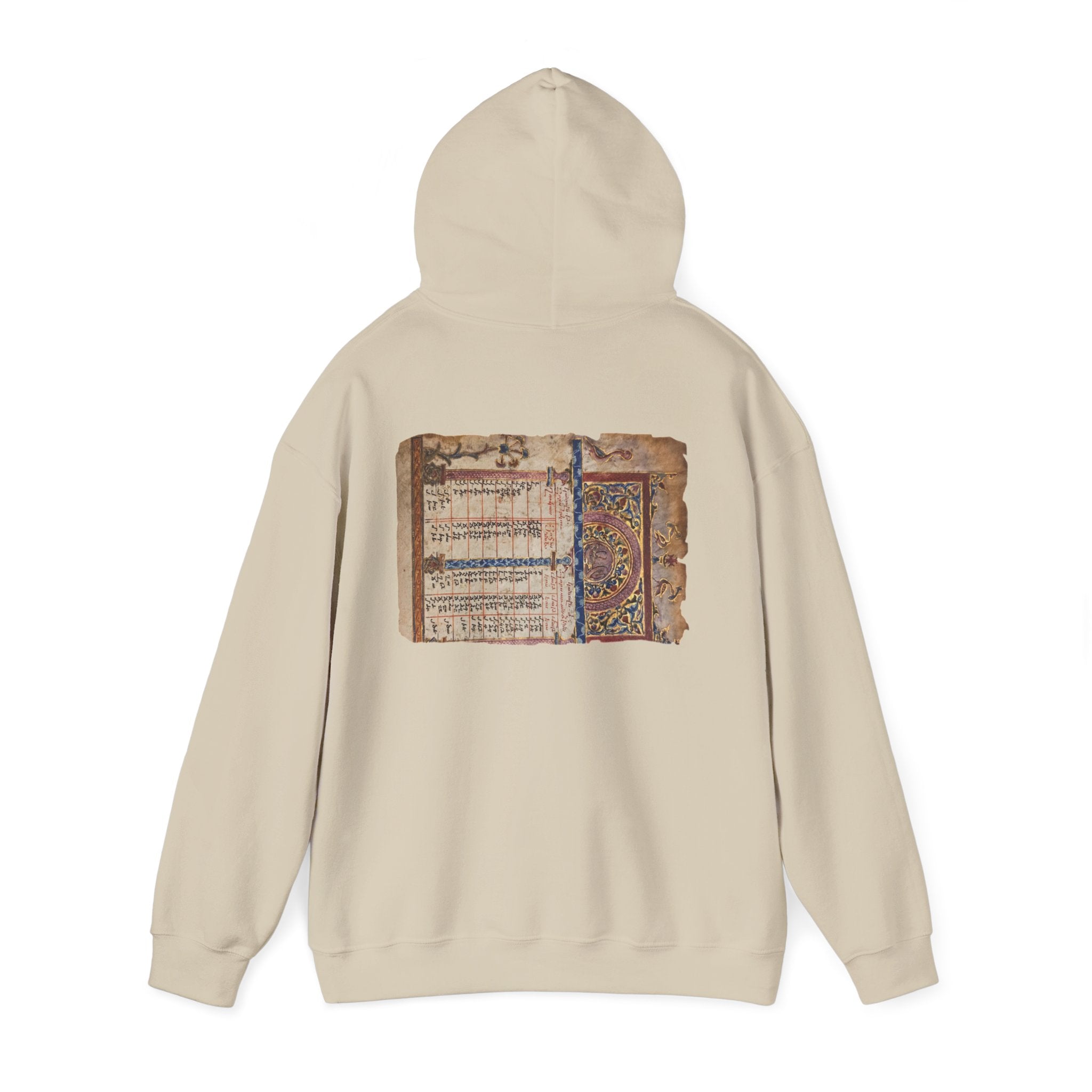 Manuscript of the Ancients Graphic Artistic Hoodie
