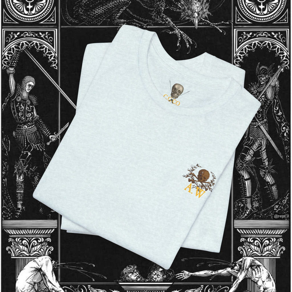 Man's Memento Medieval Fantasy Graphic T Shirt
