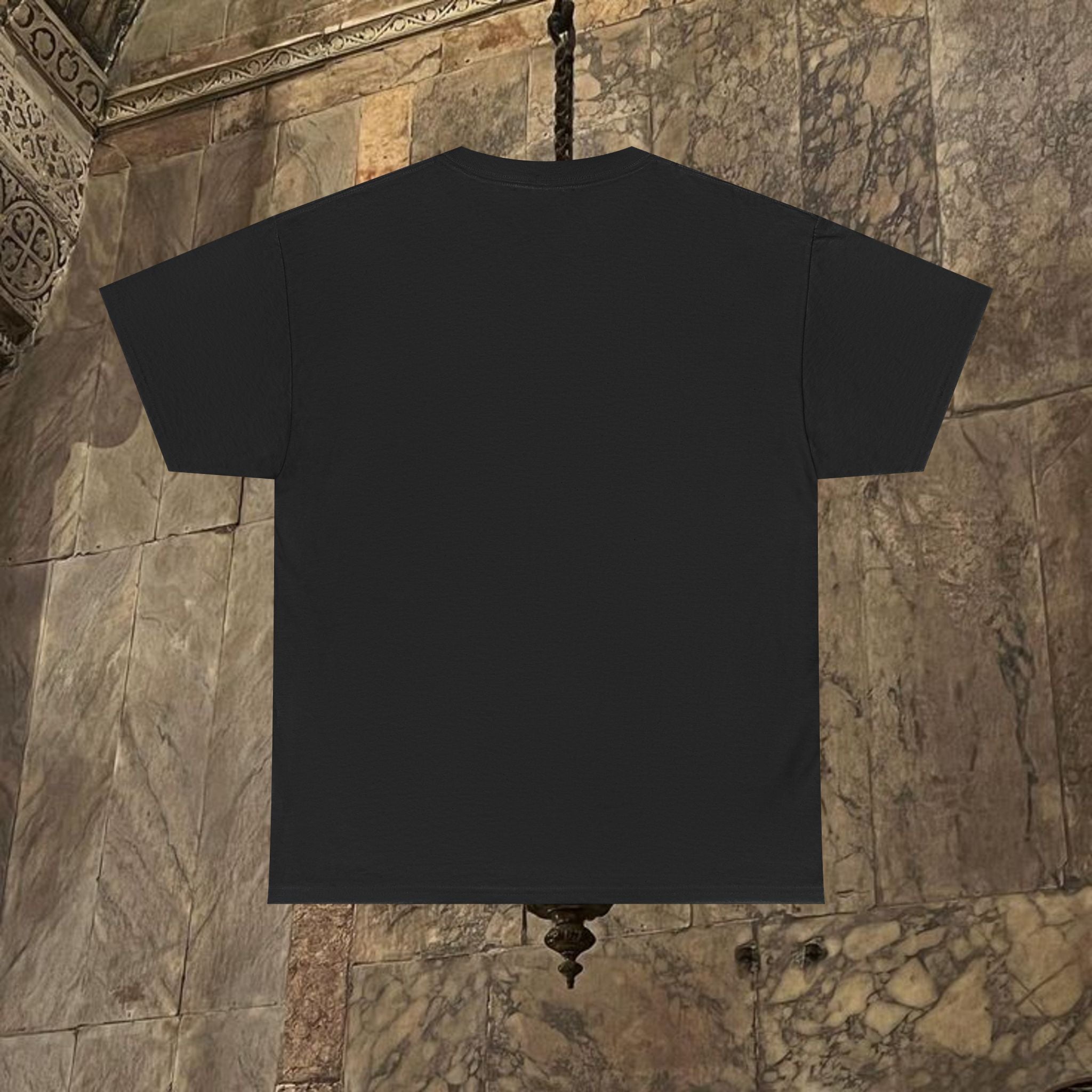 Byzantine Manuscript Art T-Shirt - Sacred Divine Icon