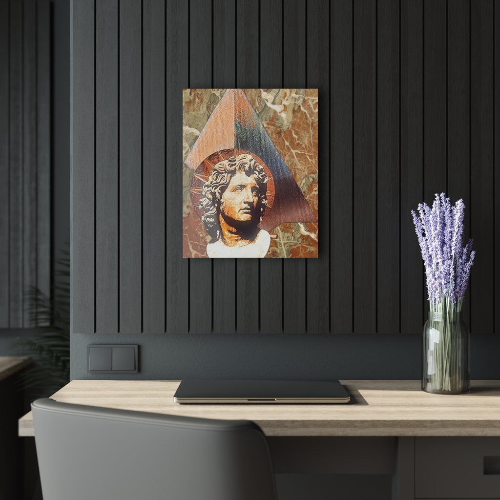 Alexander The Great In Egypt Pyramid Acrylic Print