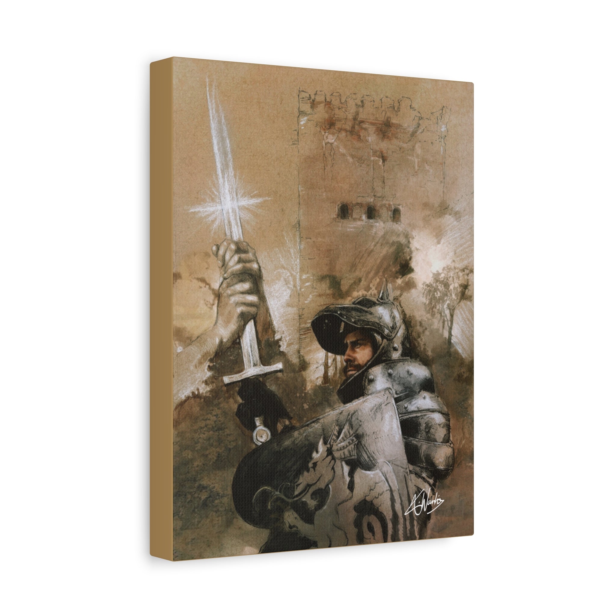 The King's Destiny Medieval Fantasy Canvas