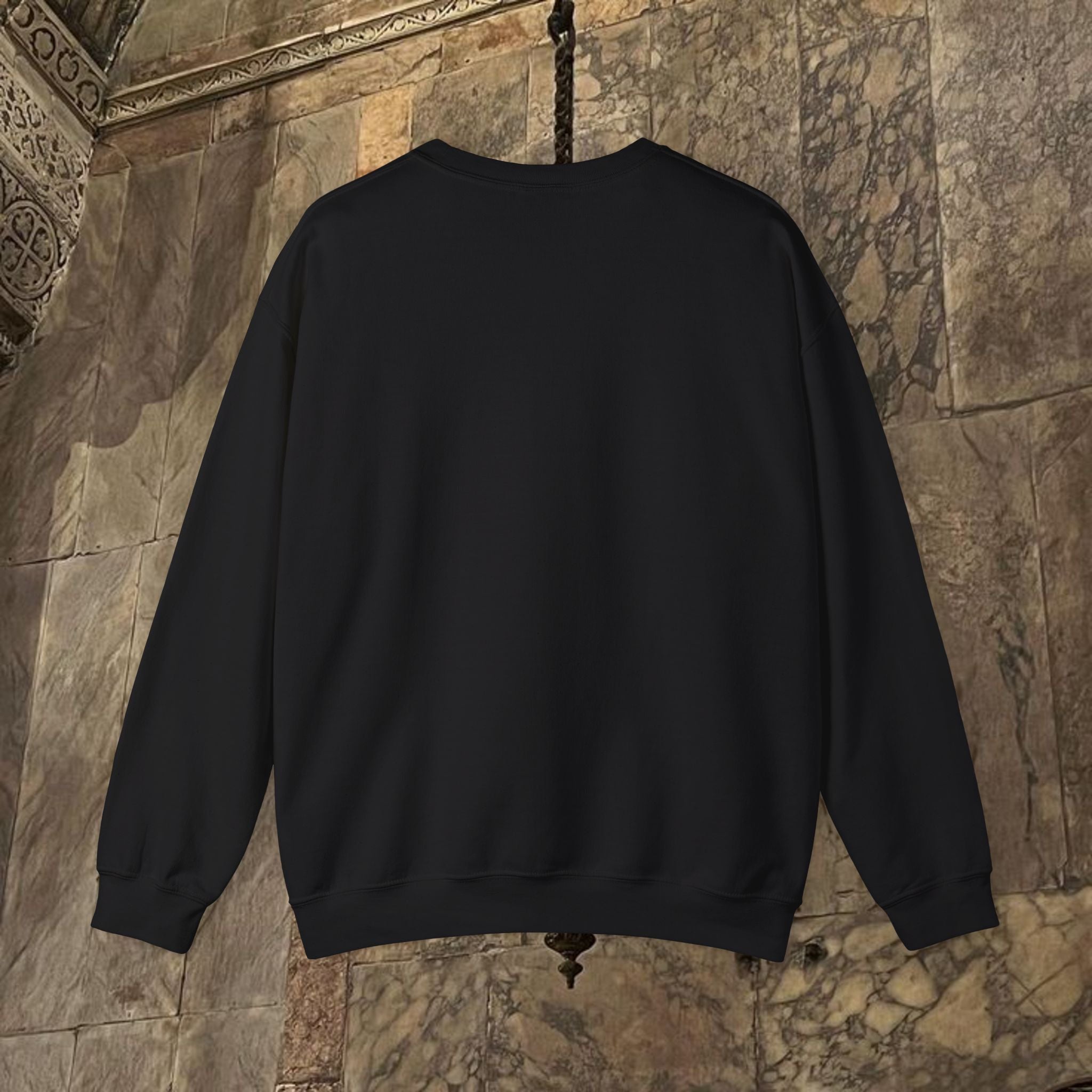 The Last Great Emperor Byzantine Inspired Graphic Crewneck Sweatshirt Front Version