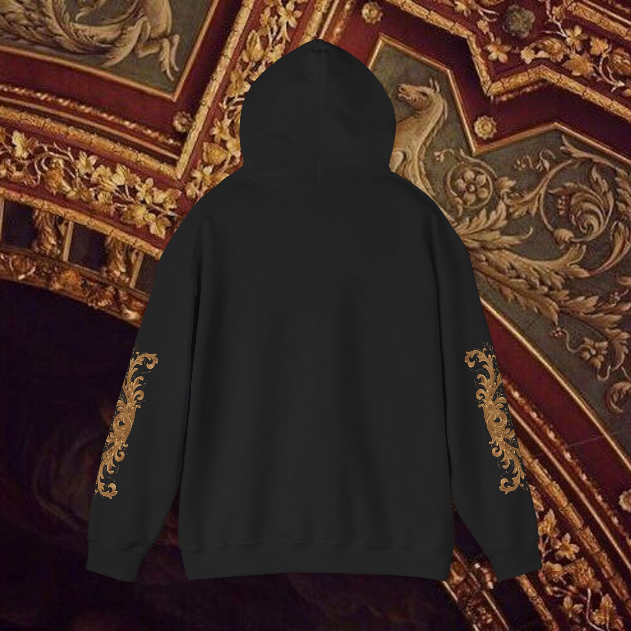 Medusa's Gaze Classical Mythology Inspired Unisex Heavy Blend Hooded Graphic Sweatshirt