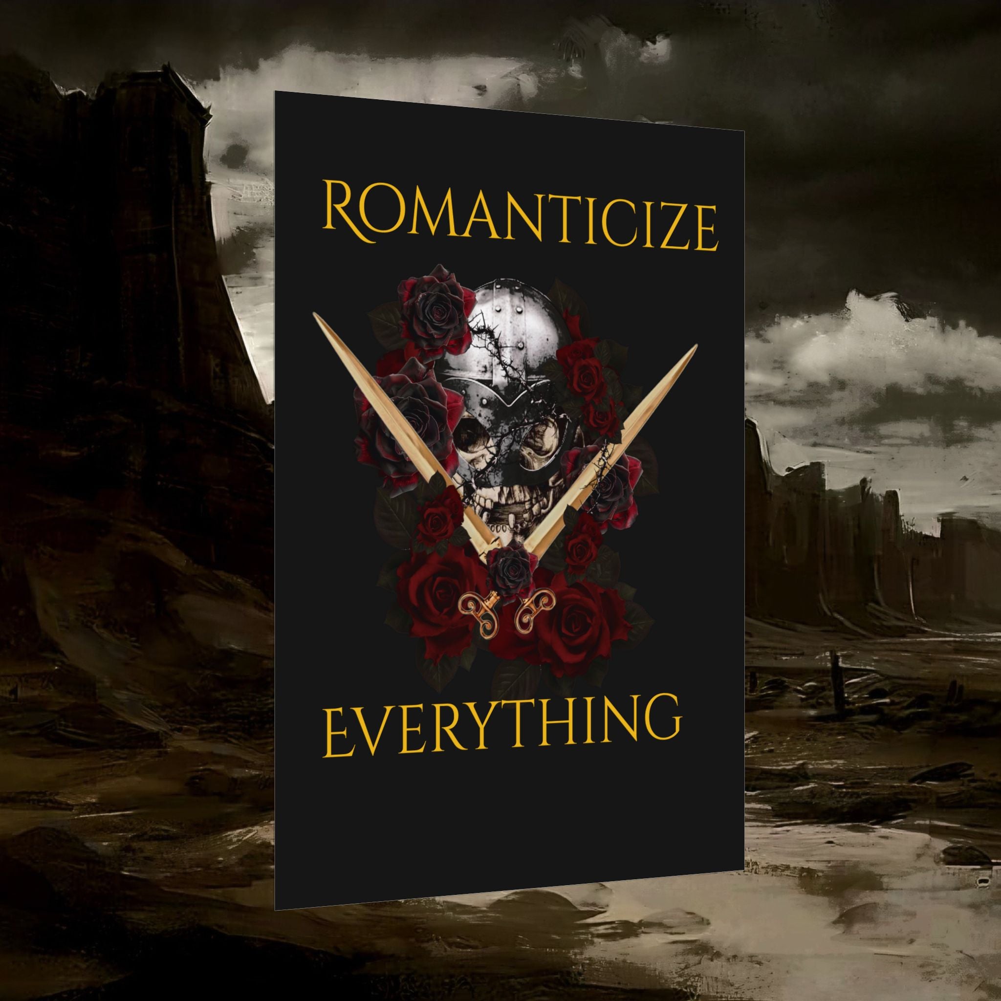 The Barbarian's Fate Early Medieval Fantasy Saxon themed Rolled Posters