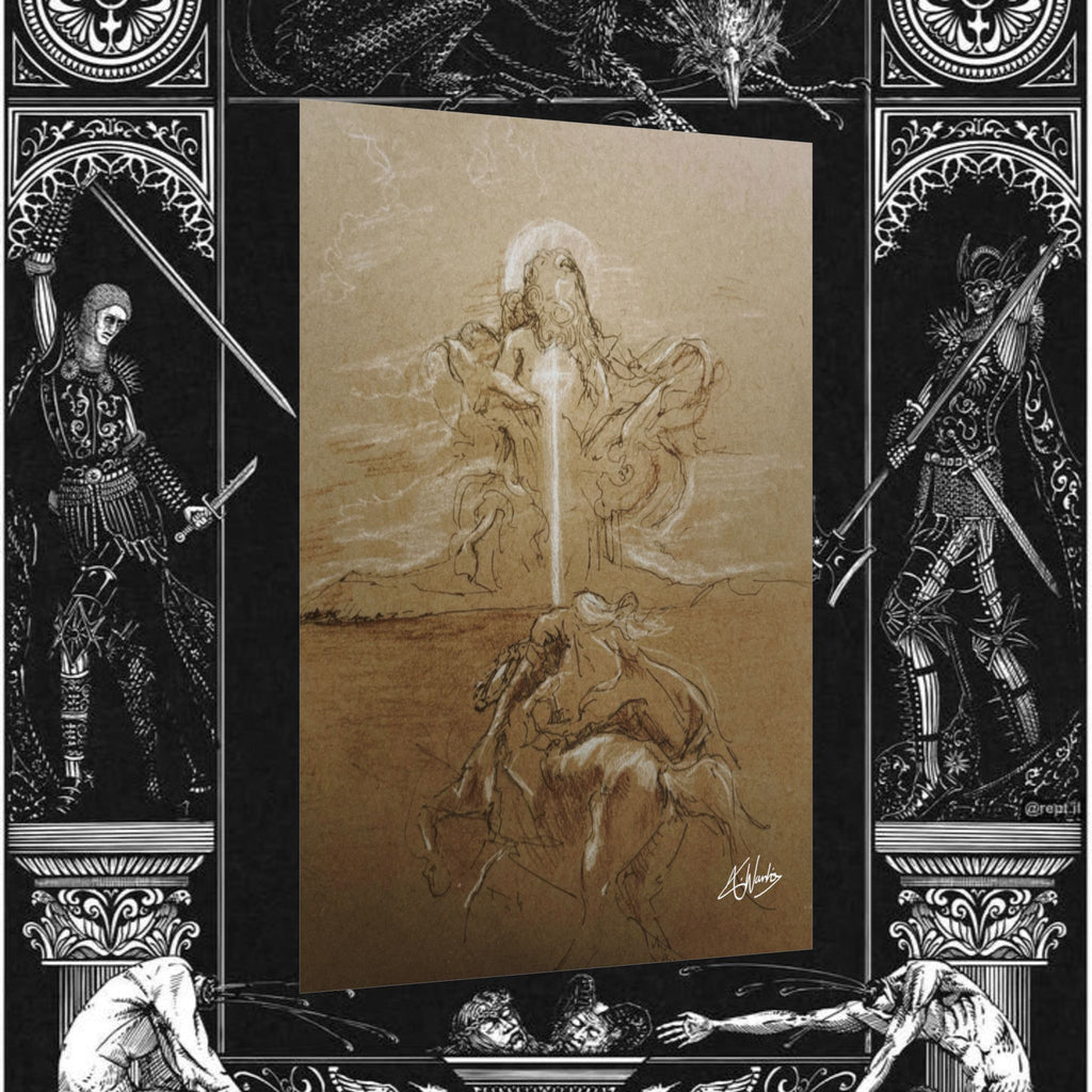 The King's Destiny Medieval Fantasy Fine Art Print