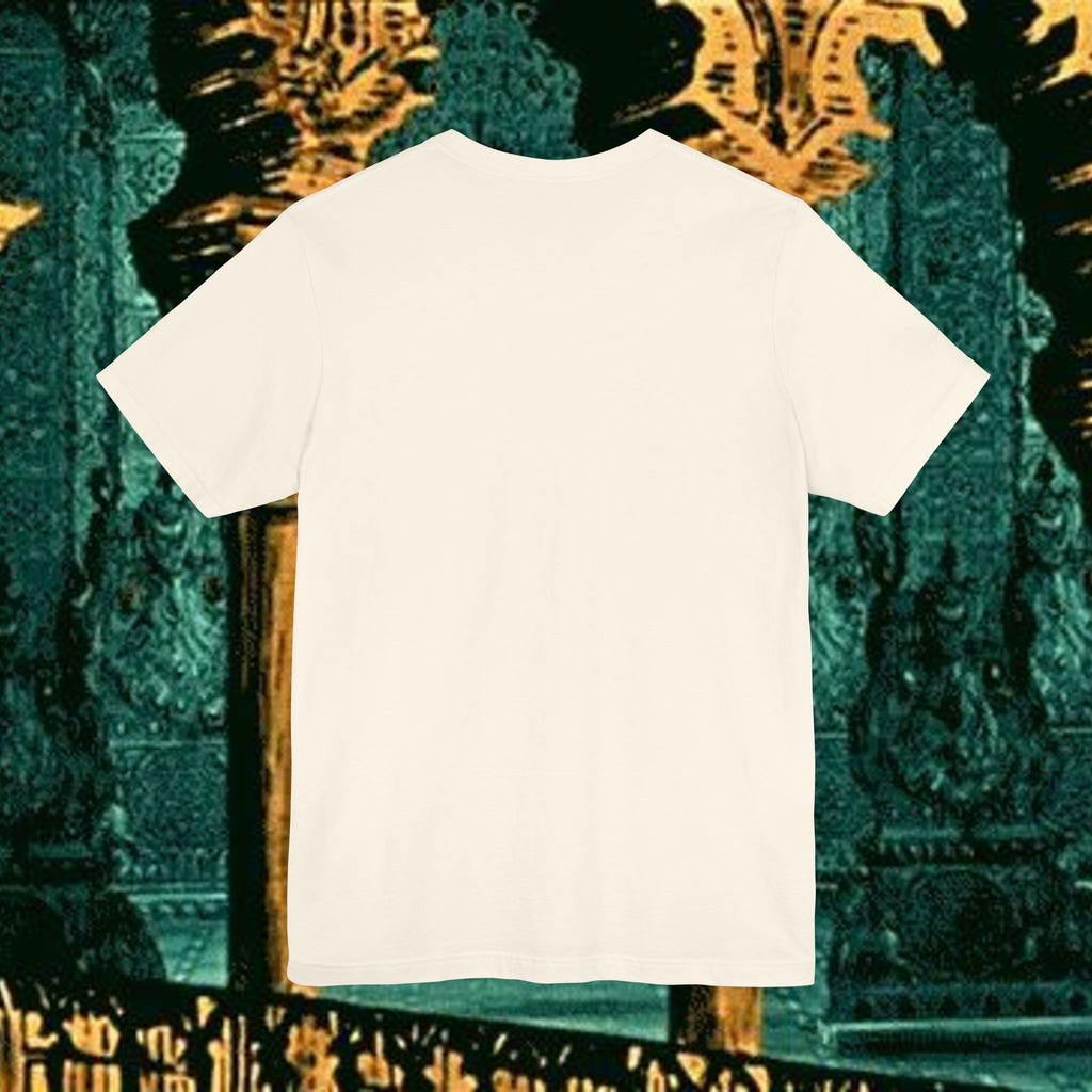 Mythic Vitalism, Sanguis Christianus Vetus Exploration and Adventure Inspired Graphic T Shirt Front Version