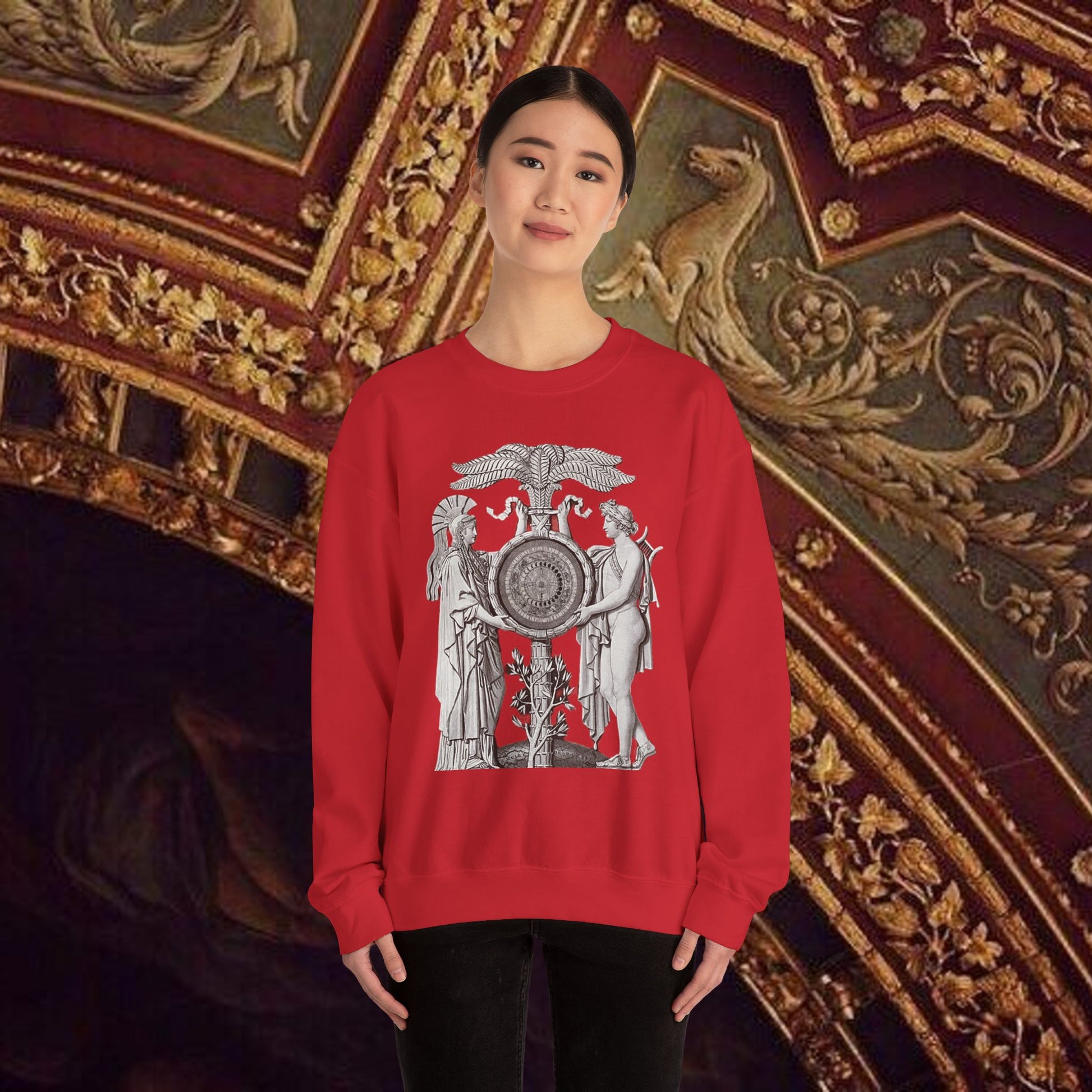 Astrological Vision Sweatshirt - Esoteric Mystical Graphic Shirt