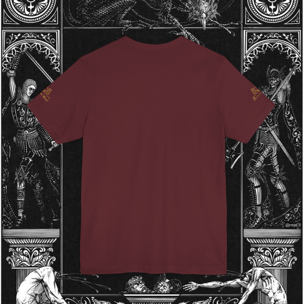 The Circle of Life Medieval Fantasy Inspired Graphic Shirt