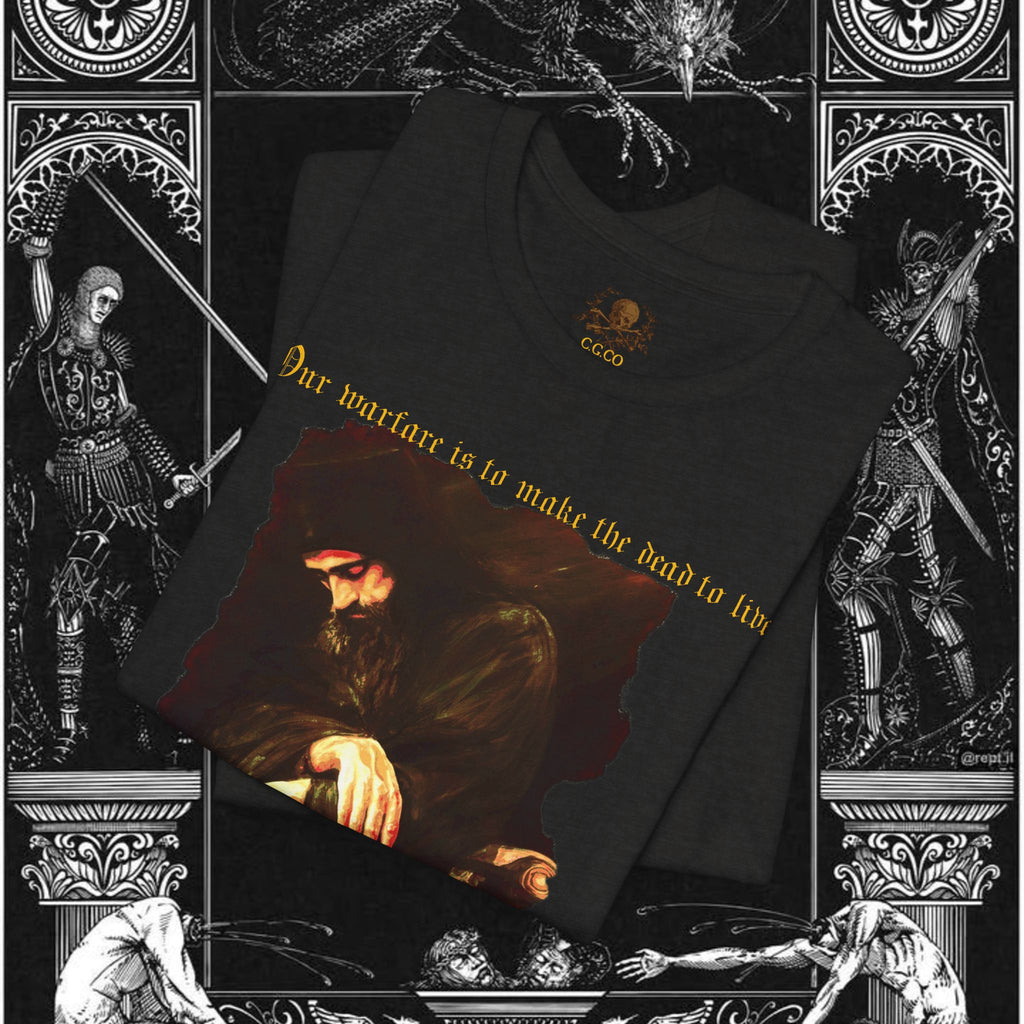 Man's Memento Medieval Fantasy Graphic T Shirt
