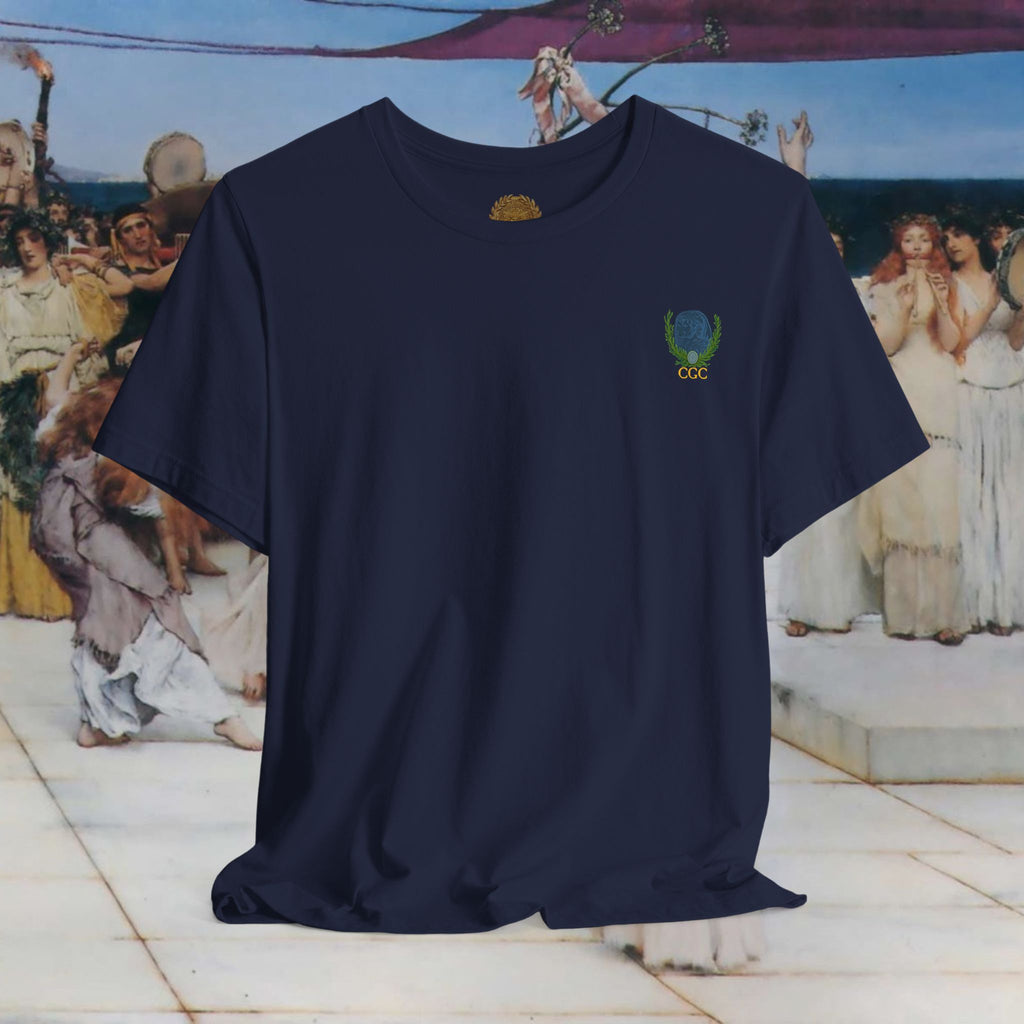 Roman Warrior Plumed Helmet Cameo T-Shirt