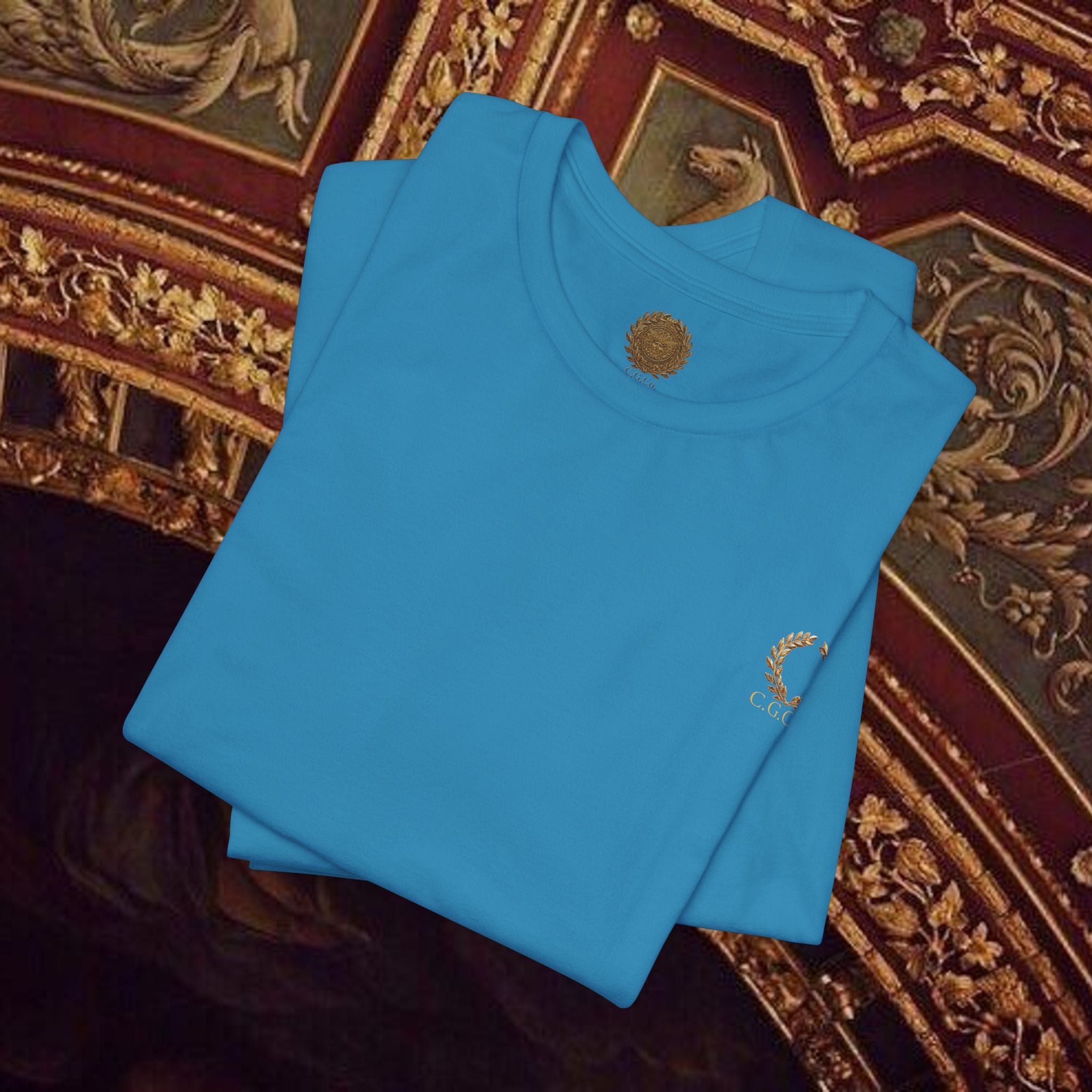 Beauty Through Strength Classically-Inspired Cotton Graphic Shirt Back Version