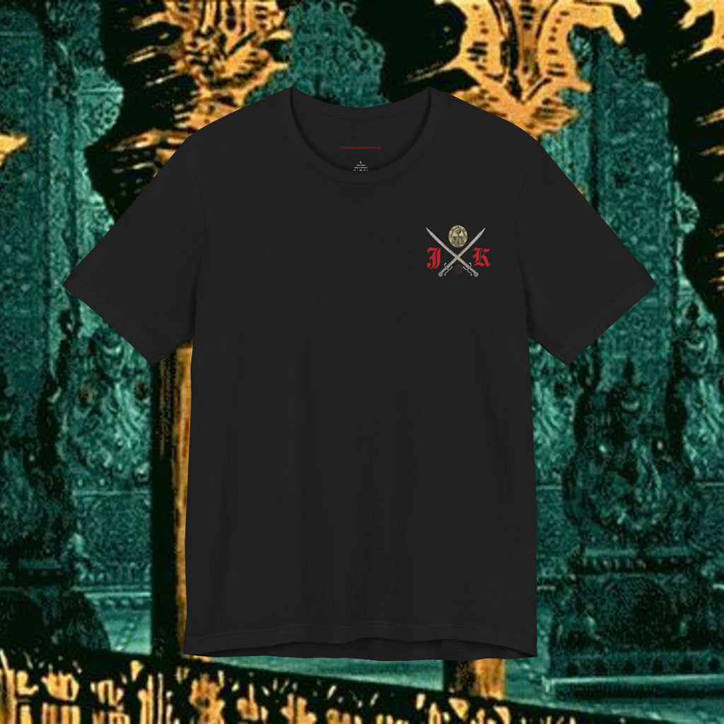 Sons of the Steppe Mythical Medieval Inspired Graphic T Shirt Back Version