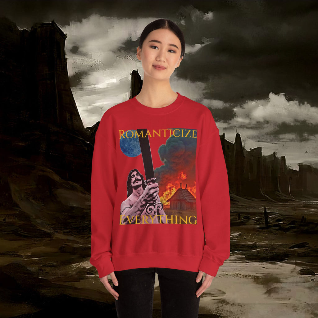 The Barbarian's Mirror, Unisex Crewneck Graphic Sweatshirt