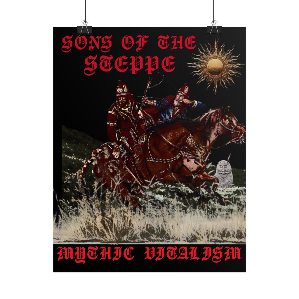 Sons of the Steppe Early Medieval Ancient Rolled Posters