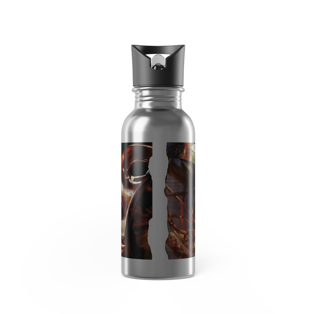 Order of the Cosmos Stainless Steel Water Bottle, Reusable Bottle for Hydration, Eco-Friendly Gift, Sports Bottle with Straw, Adventure Essential
