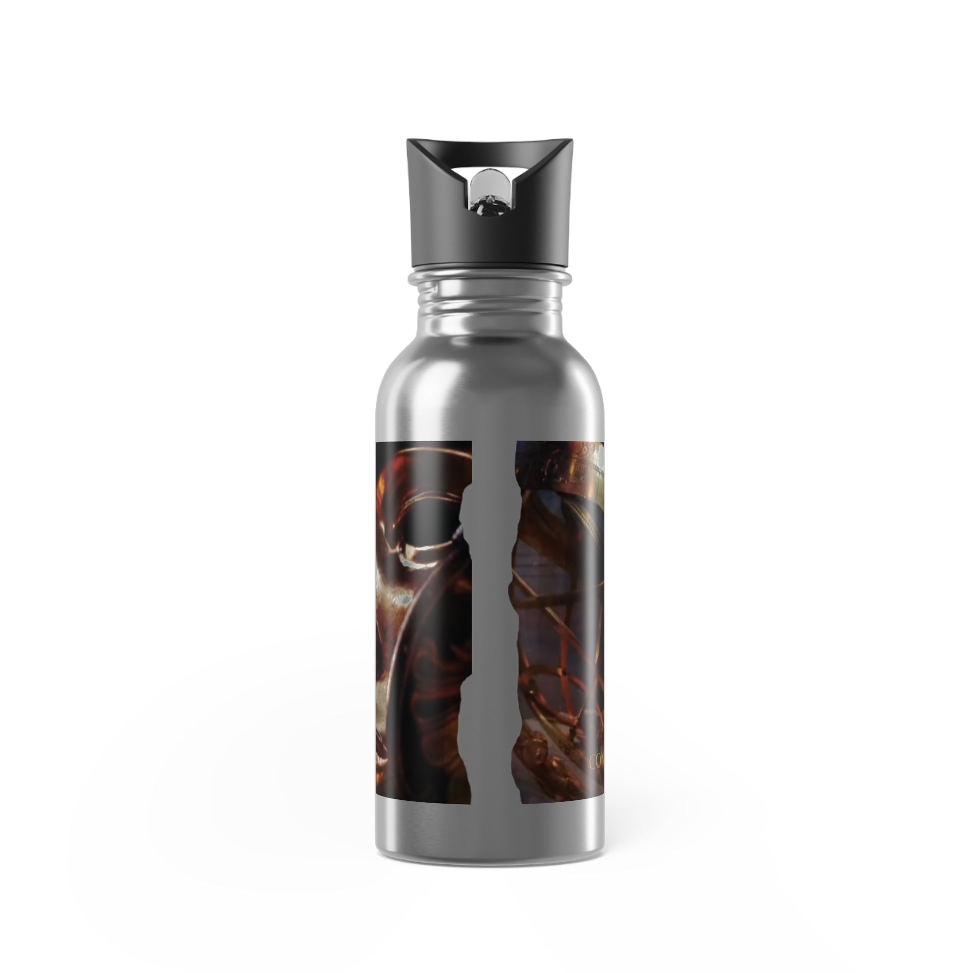 Order of the Cosmos Stainless Steel Water Bottle, Reusable Bottle for Hydration, Eco-Friendly Gift, Sports Bottle with Straw, Adventure Essential