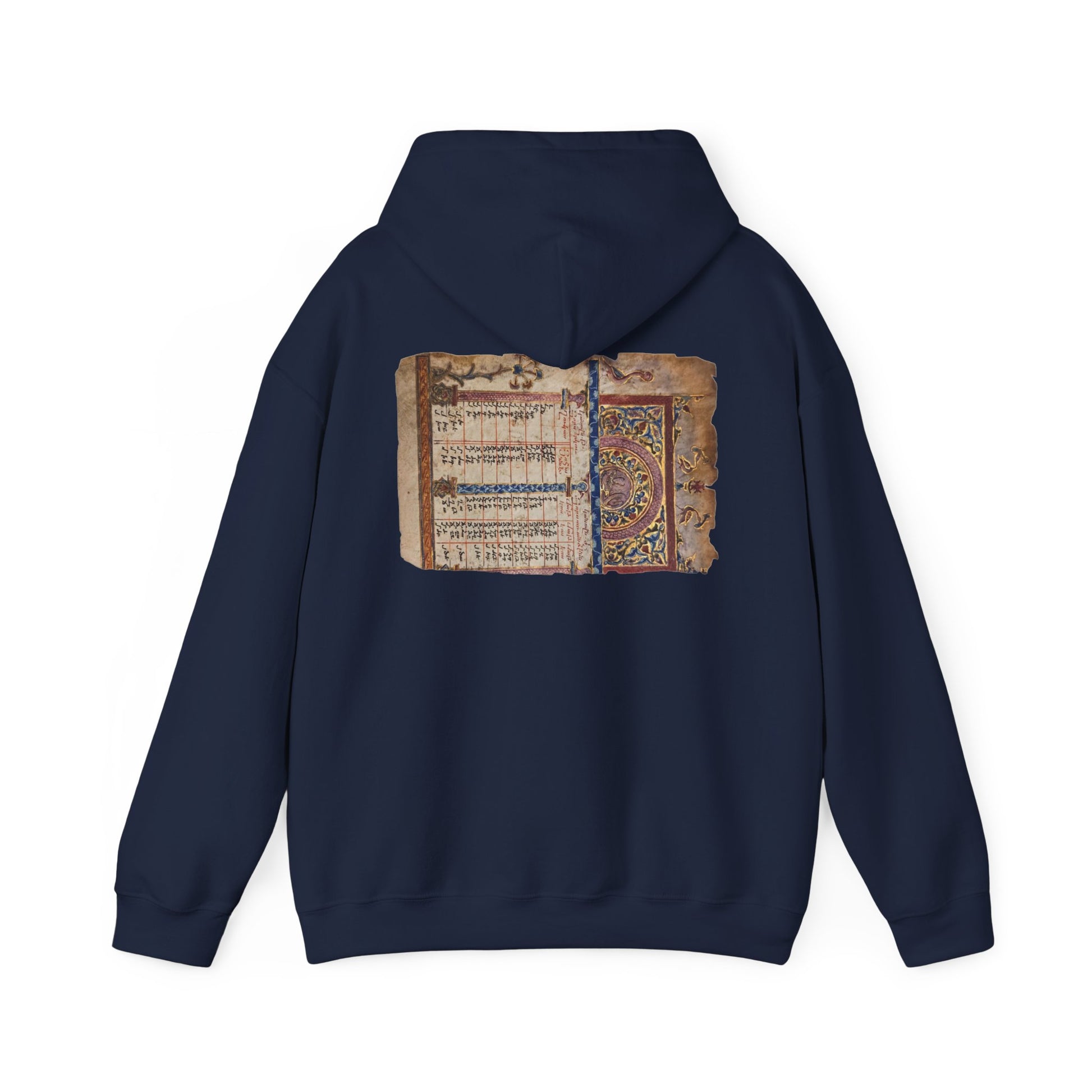 Manuscript of the Ancients Graphic Artistic Hoodie