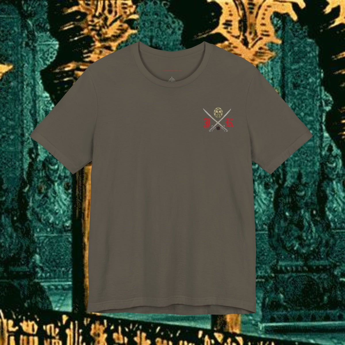 Sons of the Steppe Mythical Medieval Inspired Graphic T Shirt Back Version