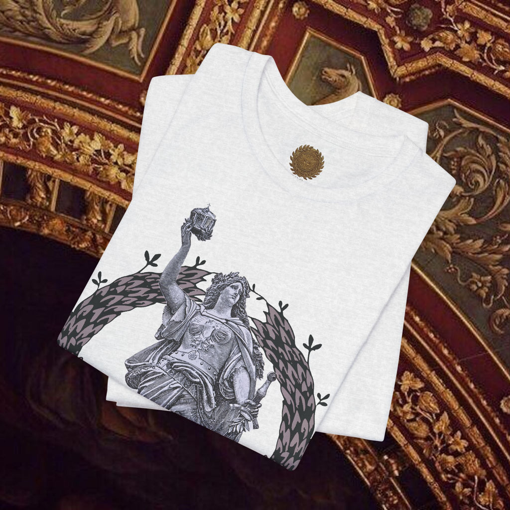 Goddess Victory Neo-Classical Inspired Graphic T-Shirt