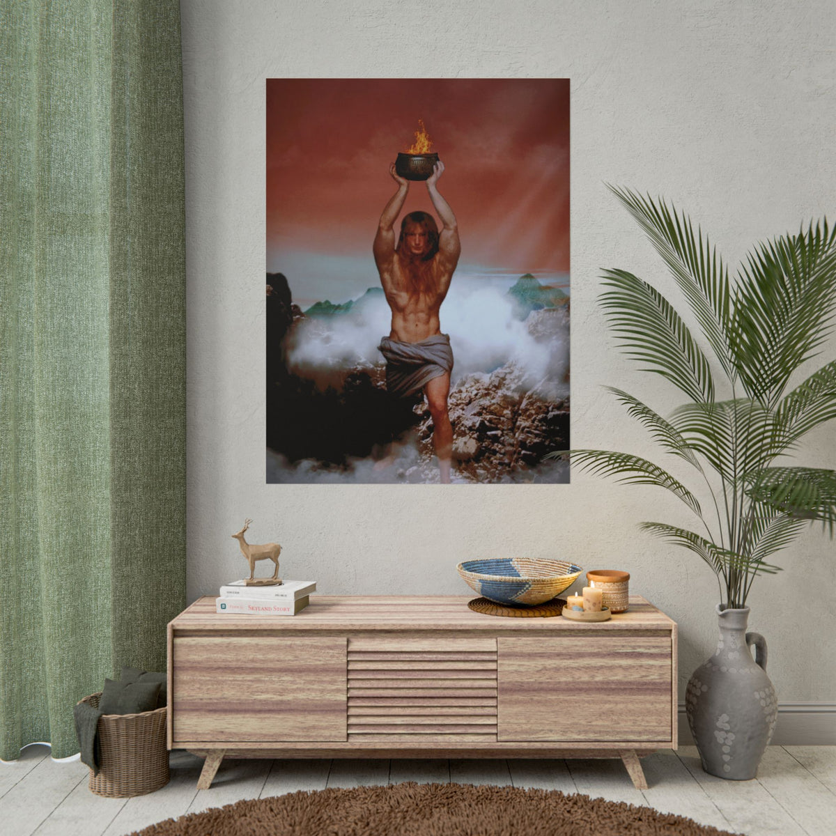 The Flame of Prometheus Classical Mythology Inspired Prints