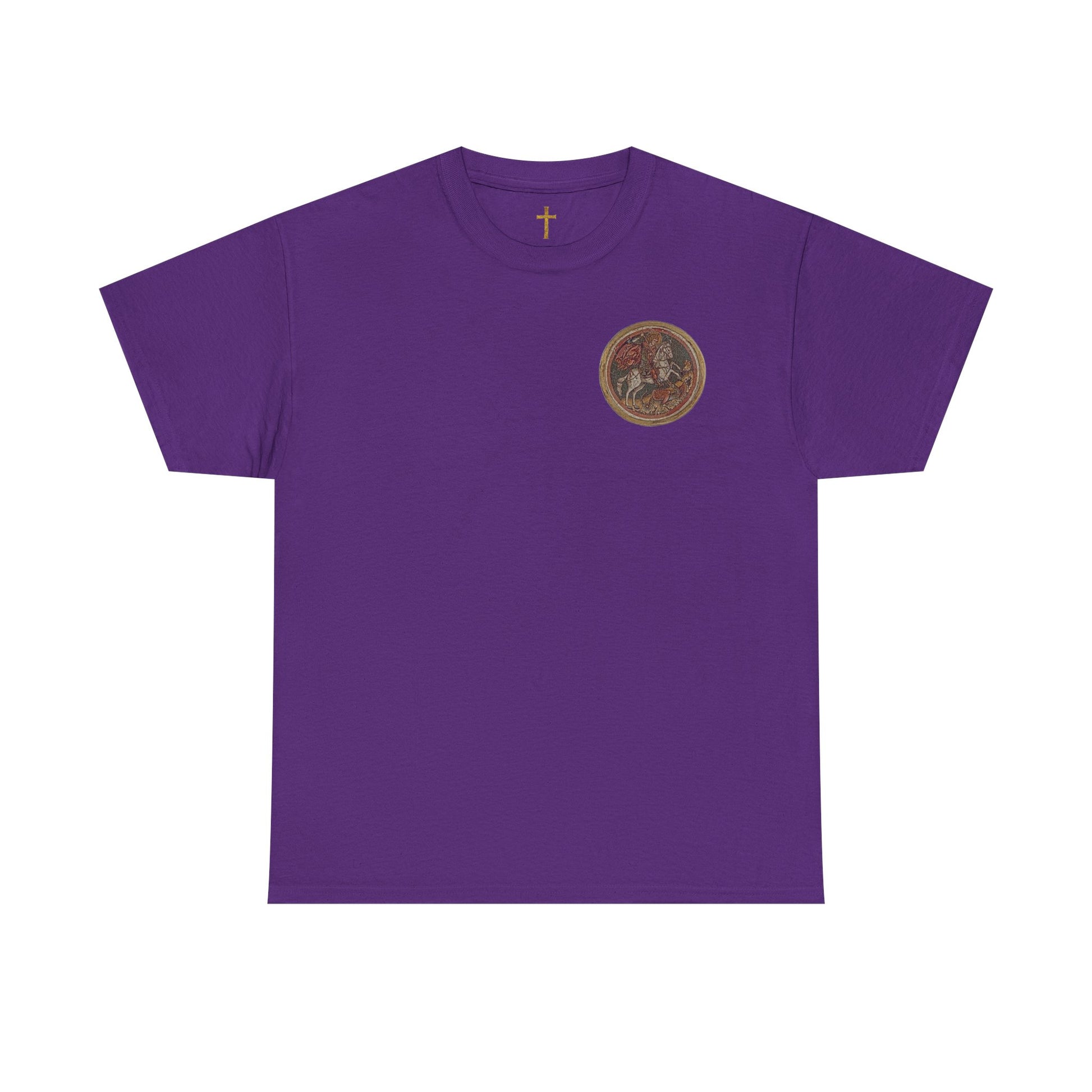 George the Dragon Slayer Graphic T-Shirt, Heavy Cotton Tee.