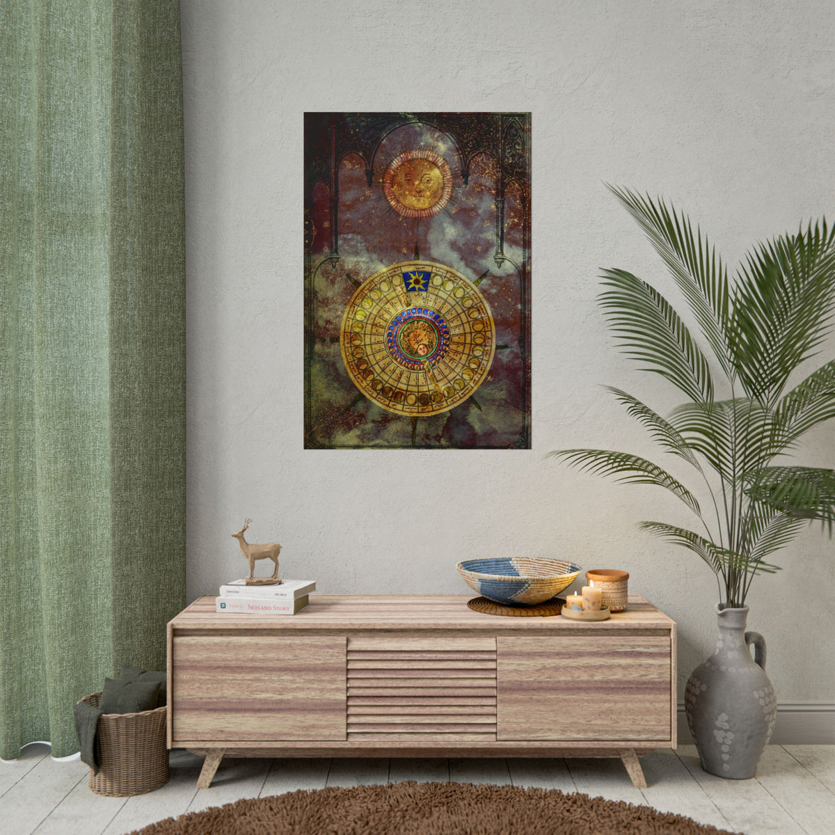 The Dials of the Cosmos Medieval Fantasy Inspired Prints