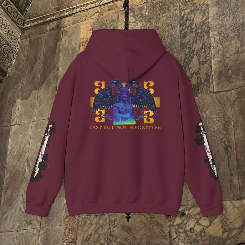 The Last Great Emperor Byzantine Inspired Graphic Hoodie Back Version