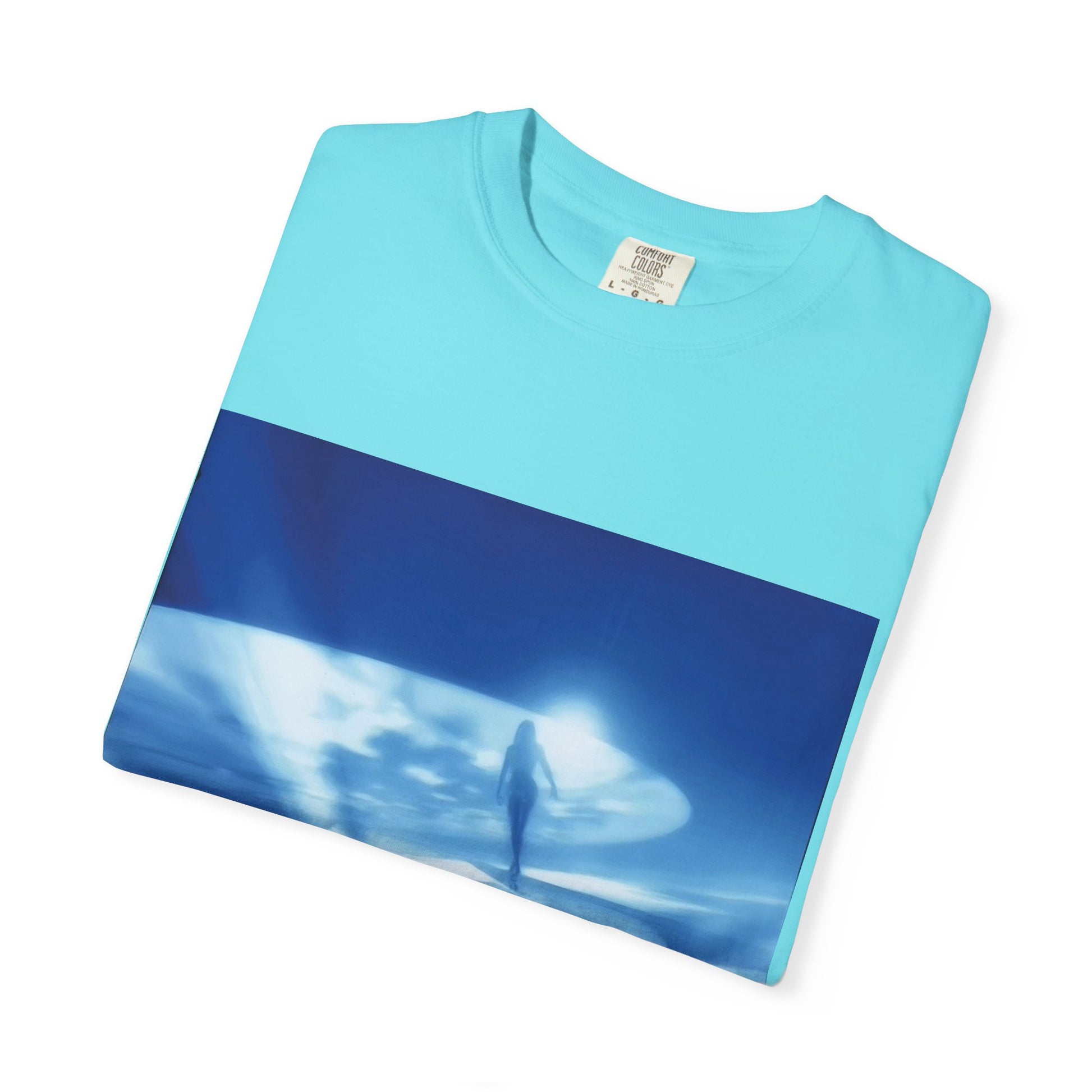 The Blue Portal Cyber Y2k Graphic T Shirt