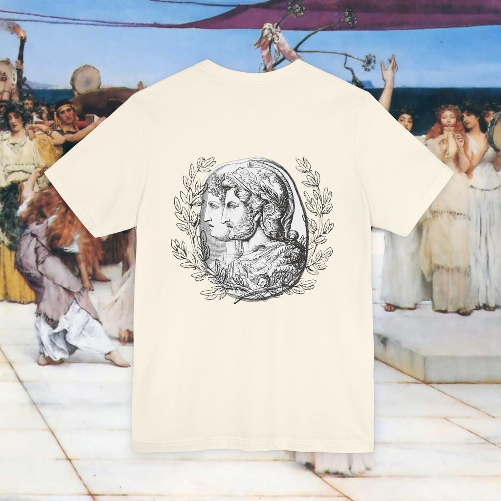 Roman Warrior Plumed Helmet Cameo T-Shirt