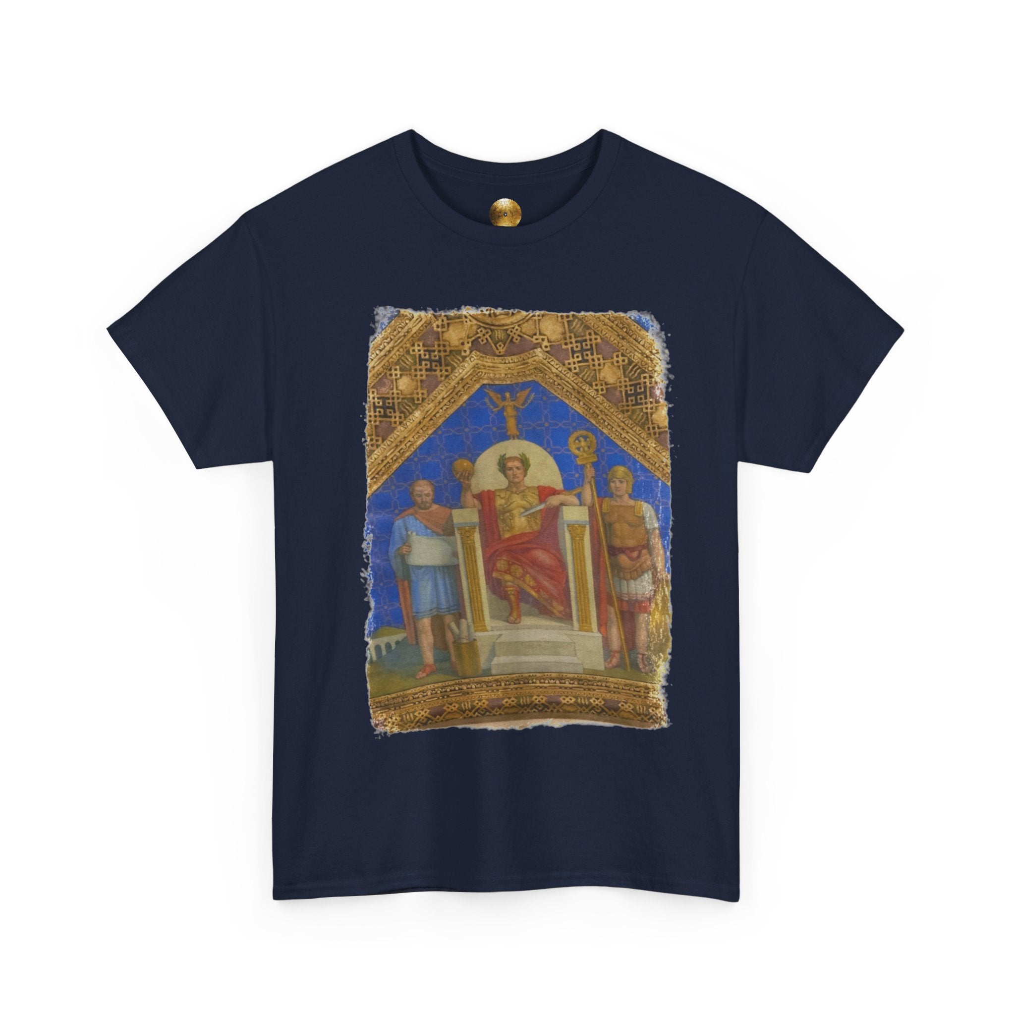 Imperial Throne Art Graphic T-Shirt- Eternal Ruler Design | Constantine Graphics
