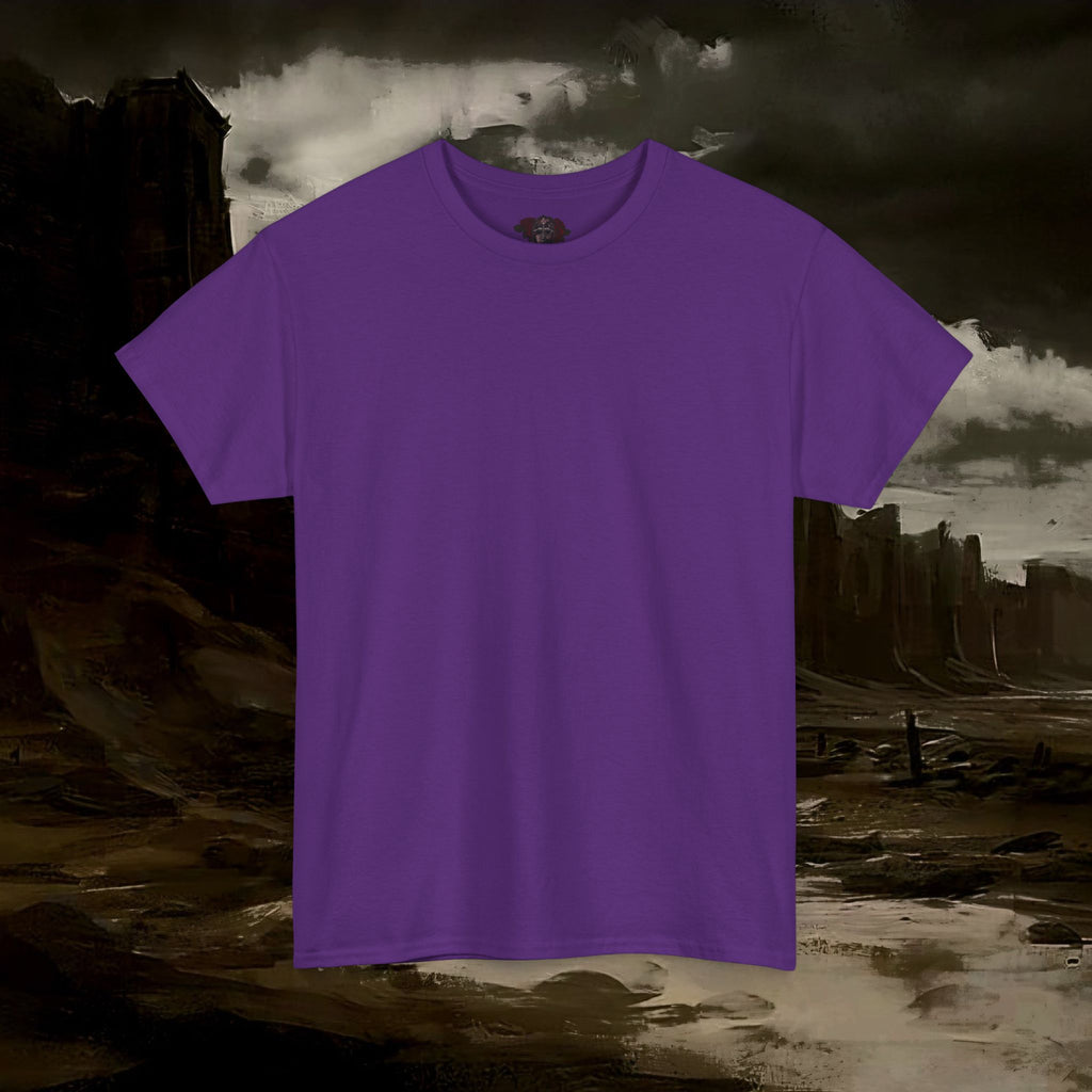 The Barbarian's Fate Medieval Fantasy Inspired Graphic T-Shirt Back Version