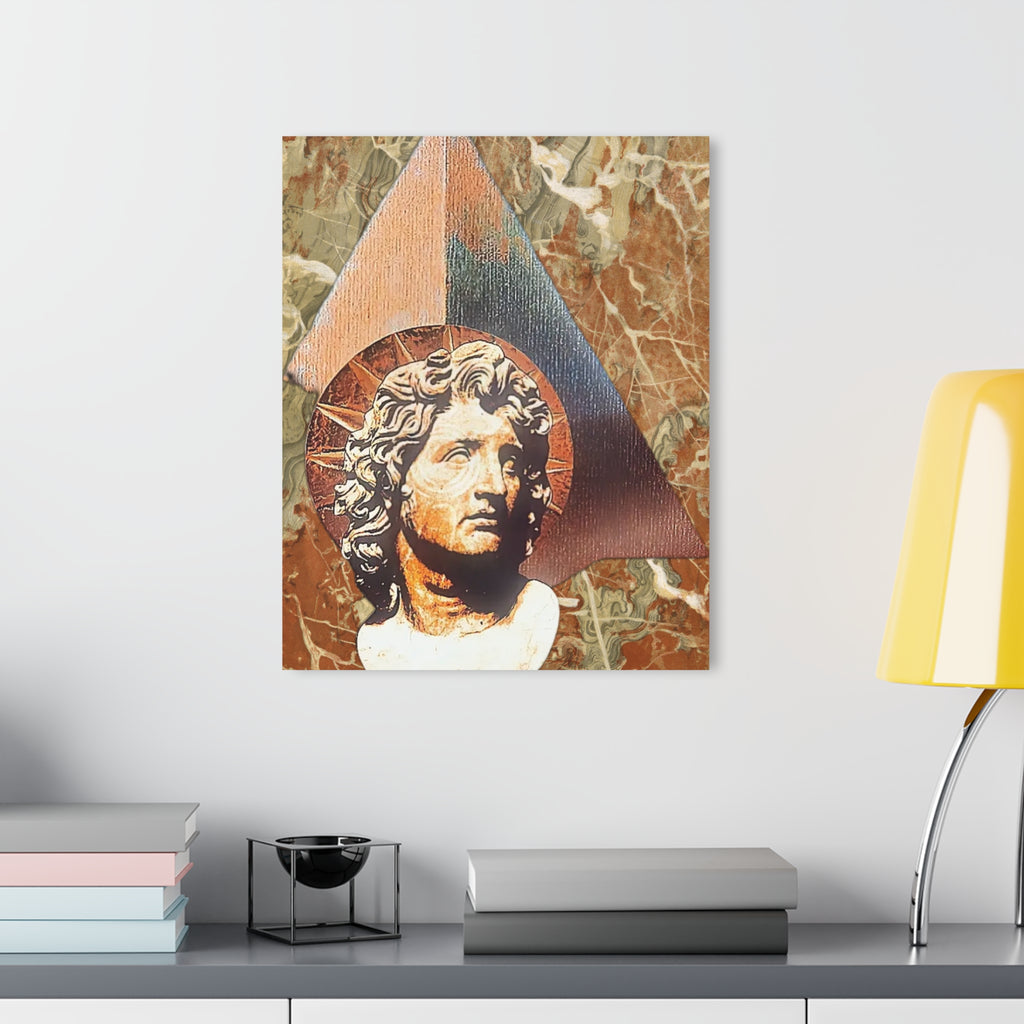 Alexander The Great In Egypt Pyramid Acrylic Print