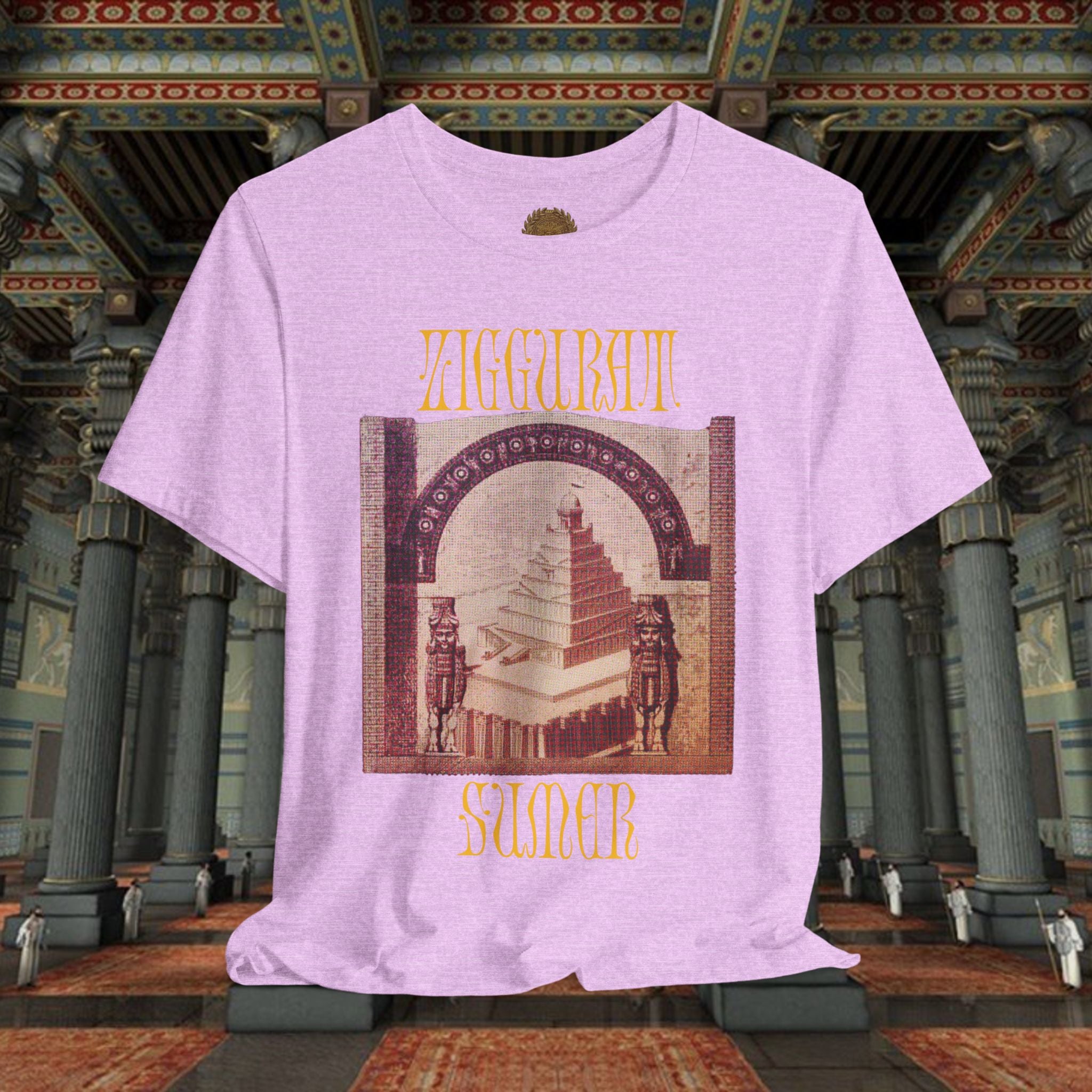 Ziggurat Sumer Mesopotamian Graphic T-Shirt