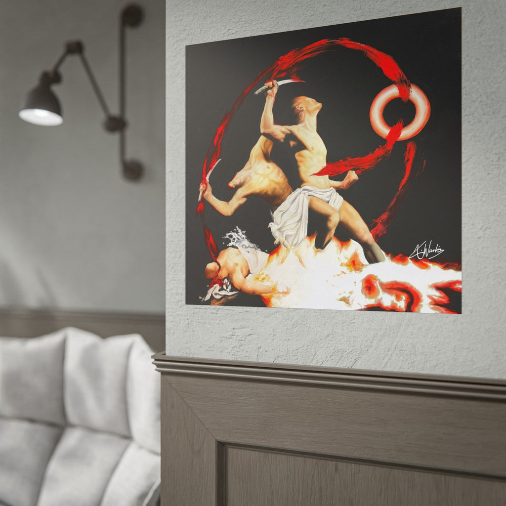 The Samurai's Vengeance Medieval Fantasy Fine Art Print