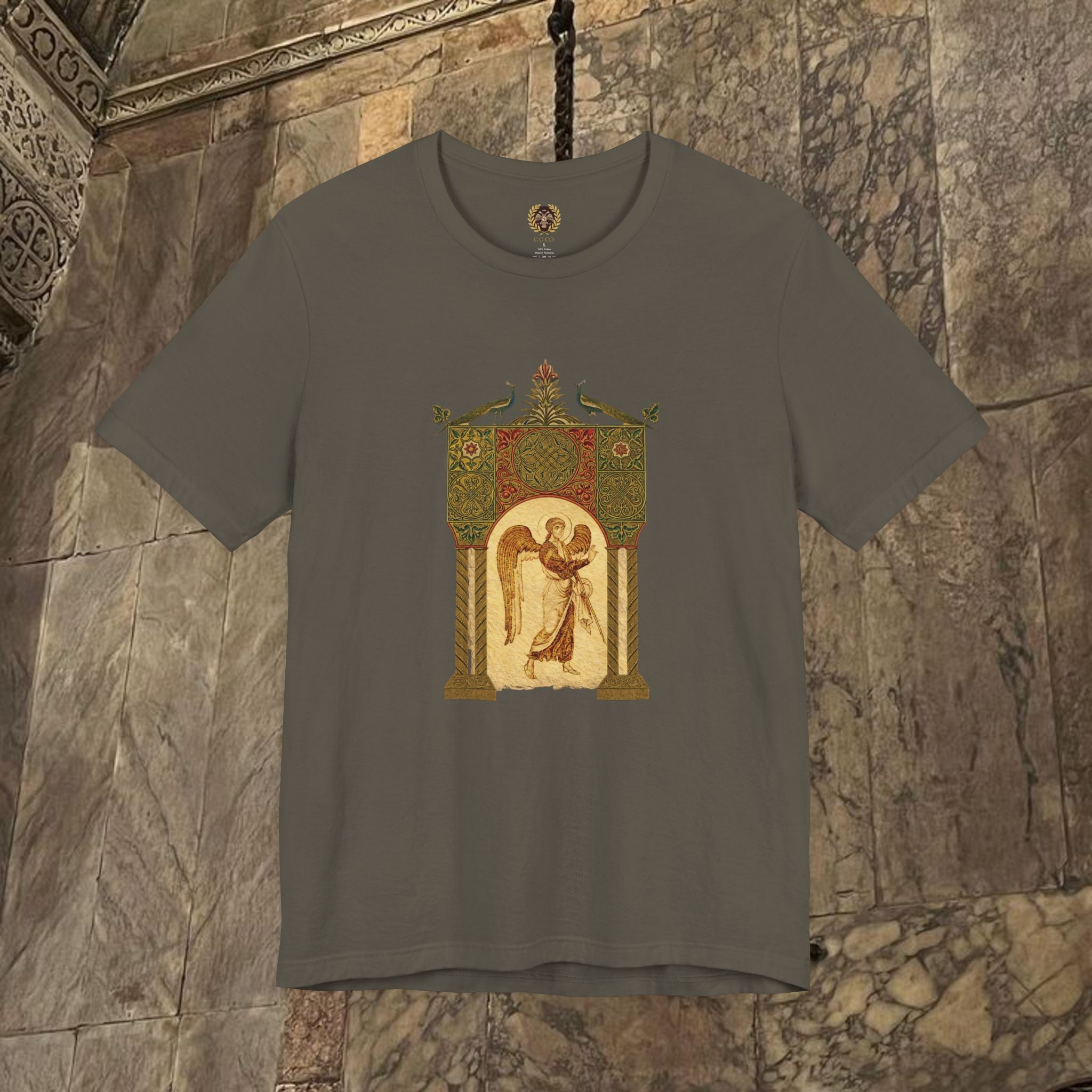 The Guardian's Icon Byzantine Inspired Medieval Inspired Graphic T-Shirt