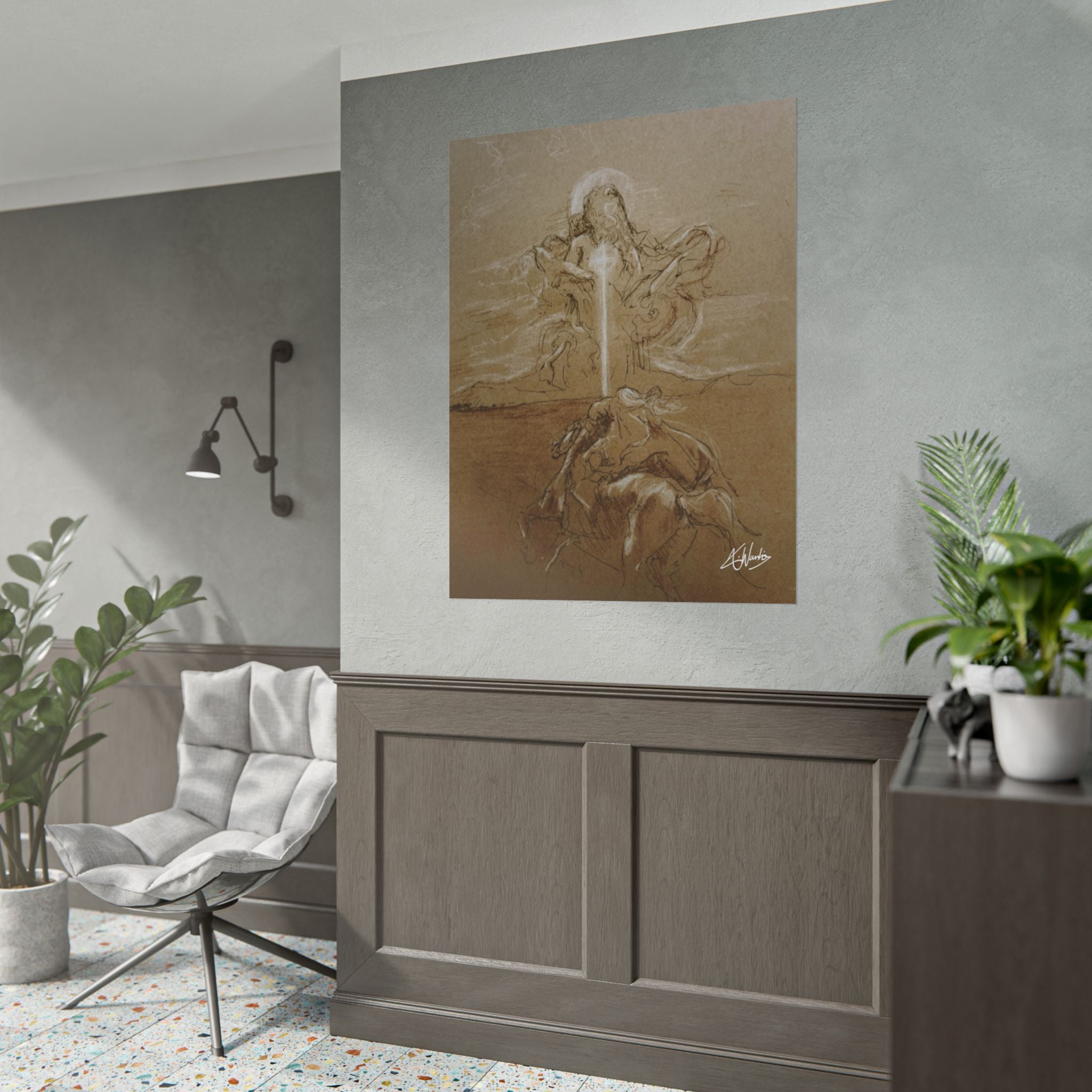 The King's Destiny Medieval Fantasy Fine Art Print