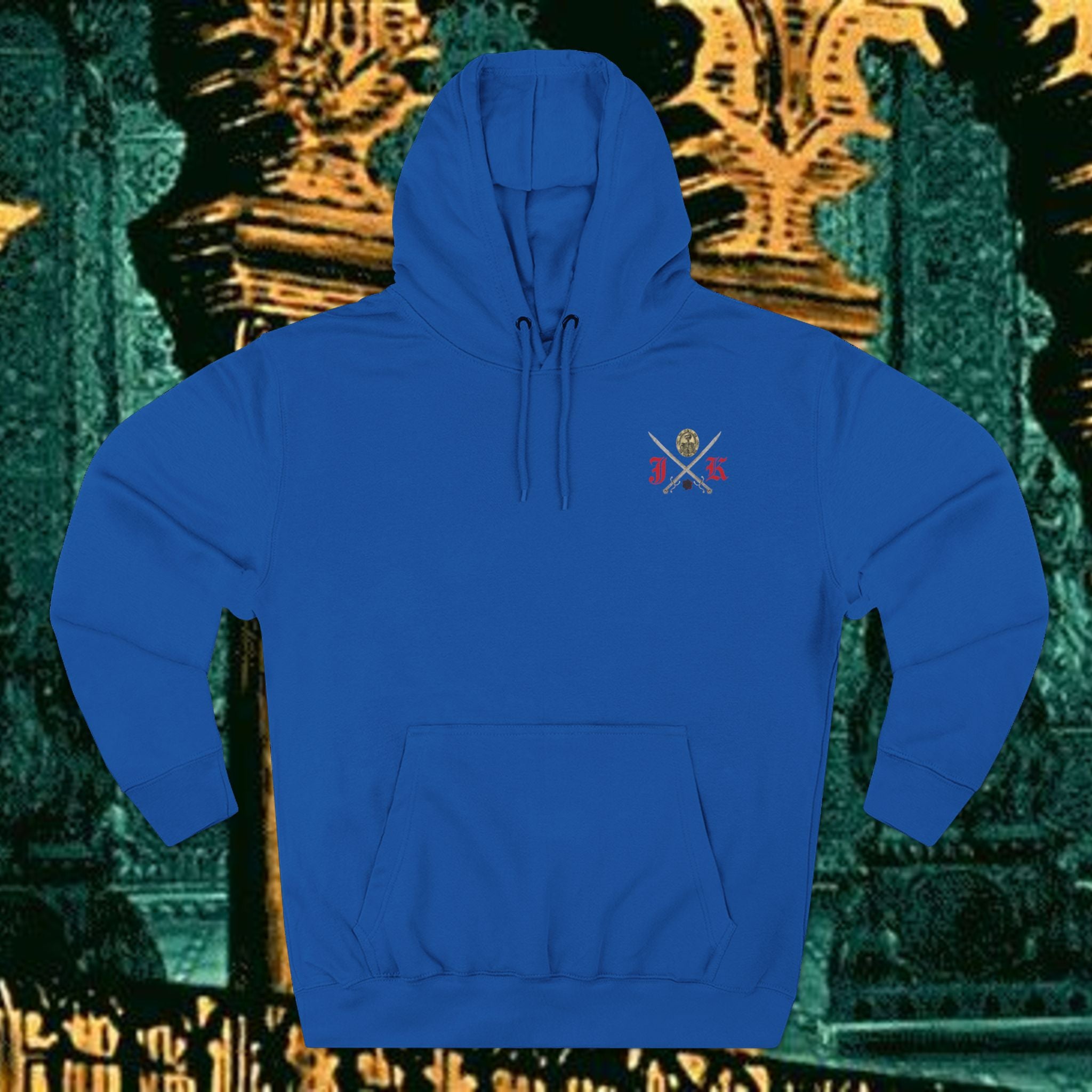 Sons of the Steppe Fleece Hoodie Early Medieval Design